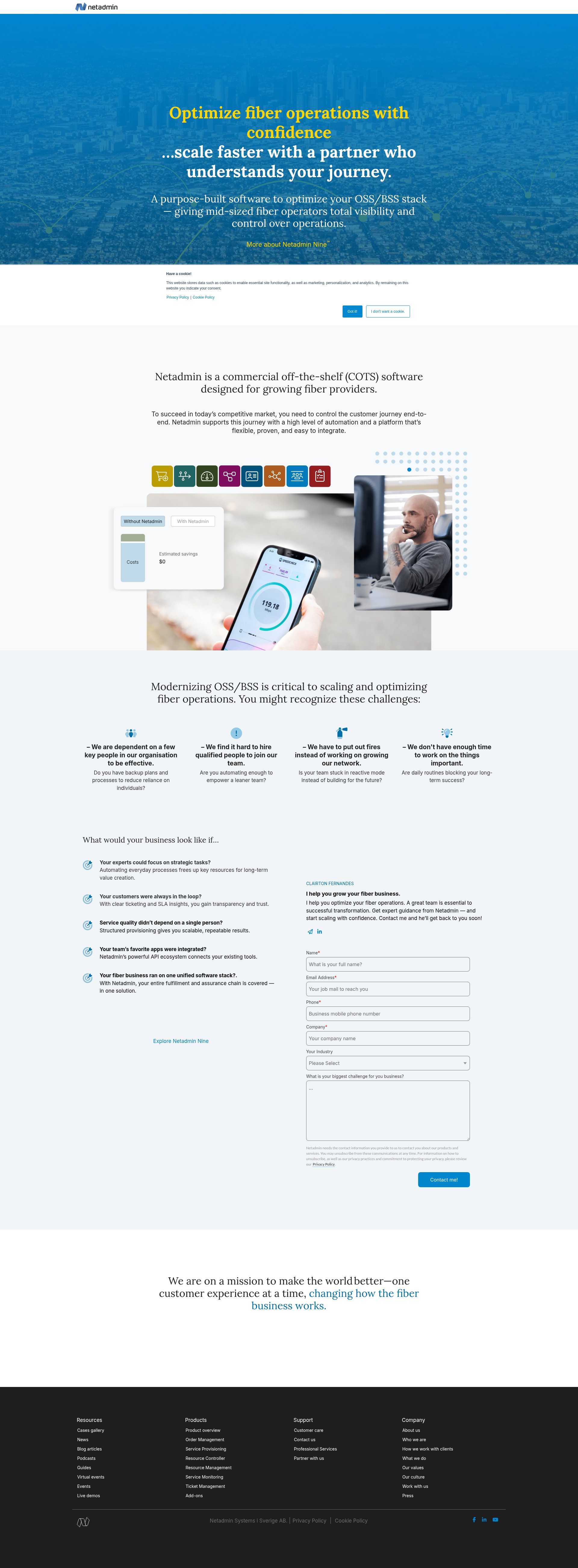 Landing Page