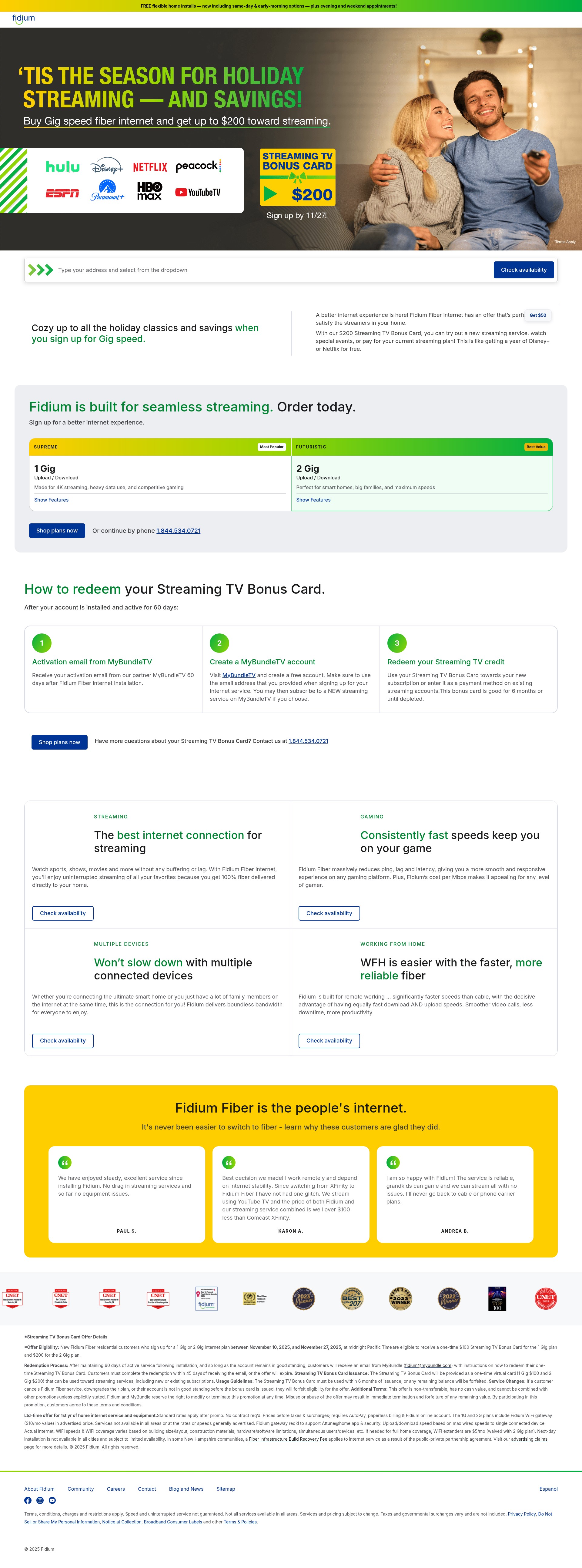 Landing Page