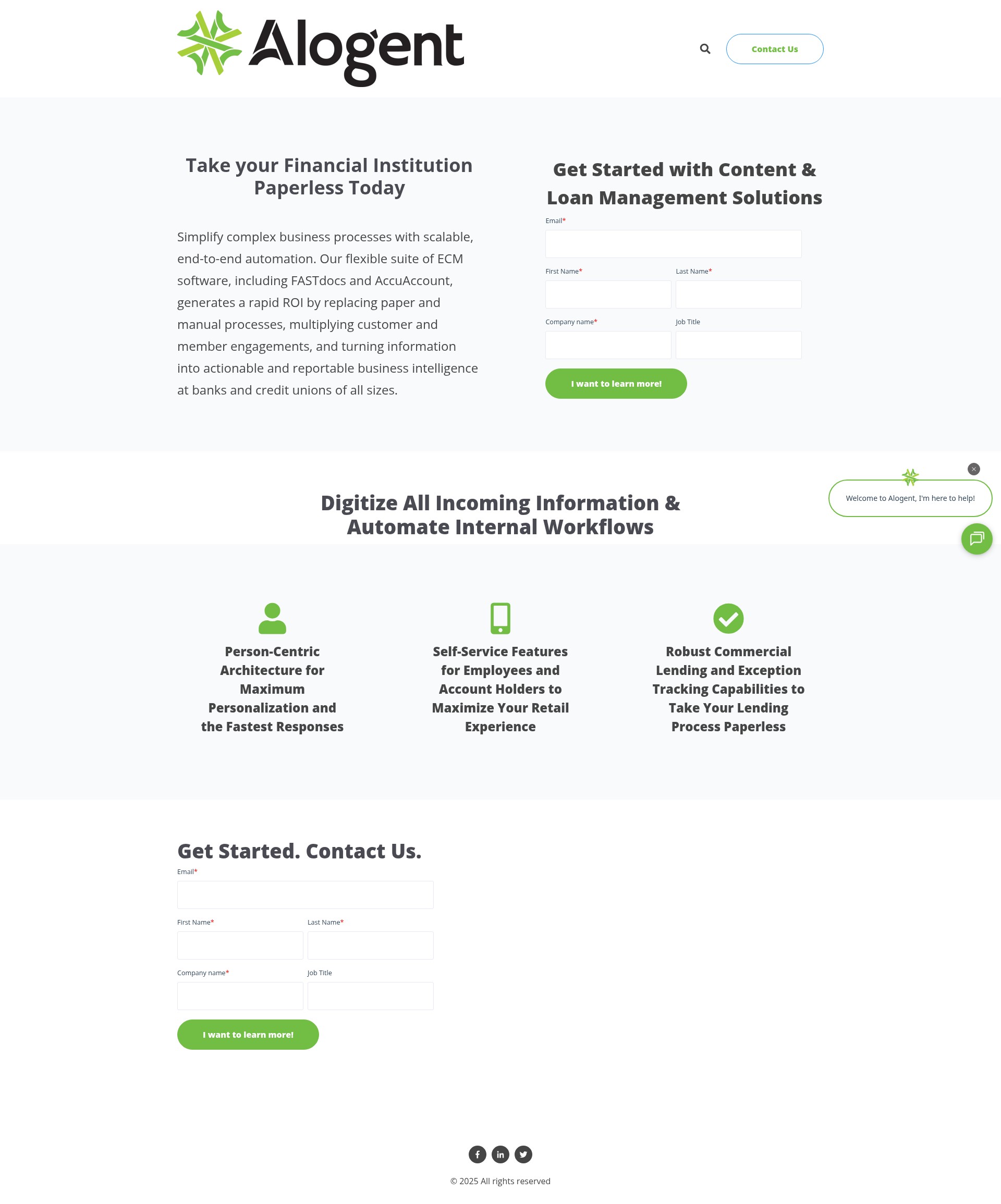 Landing Page
