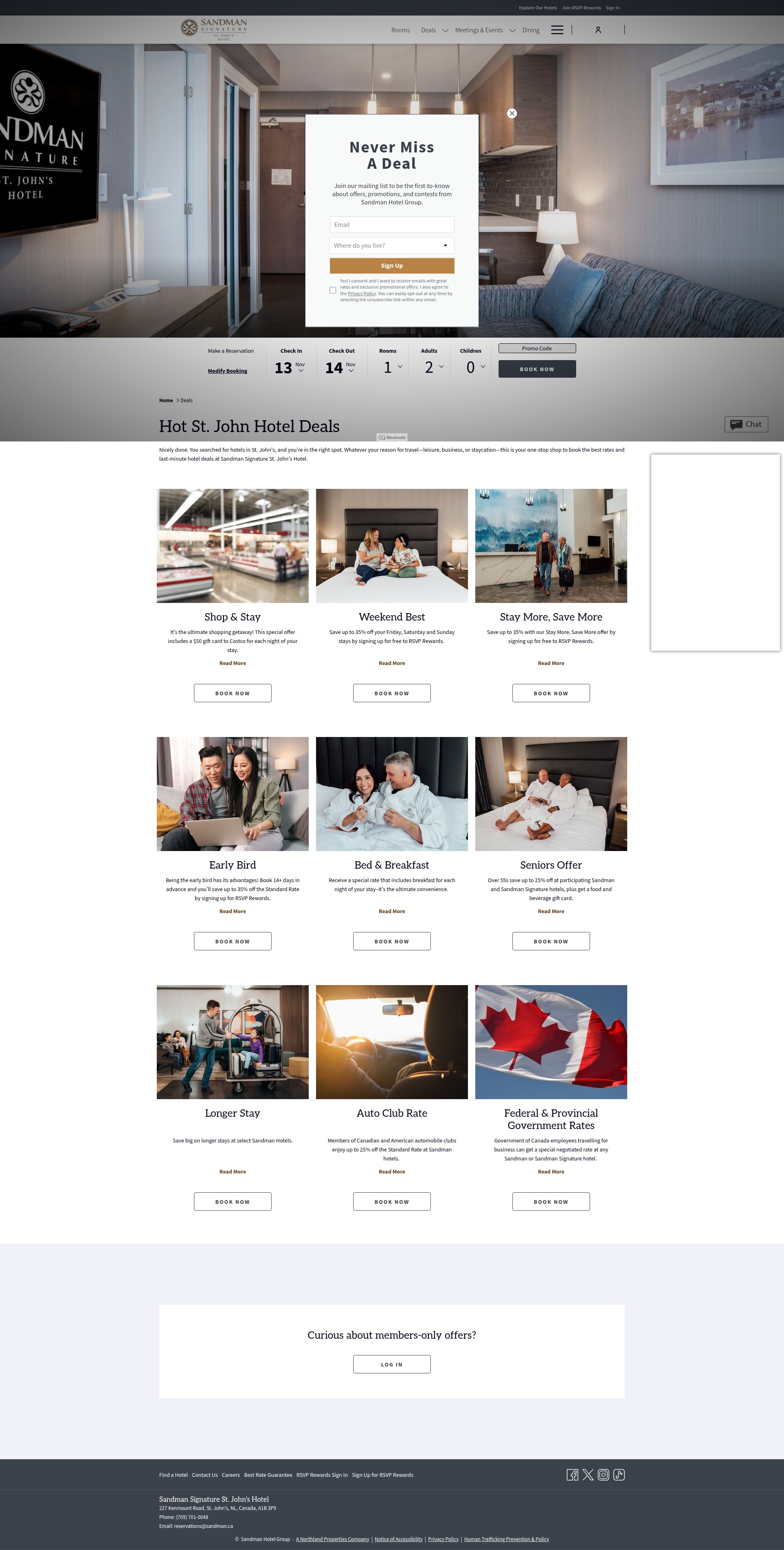 Landing Page