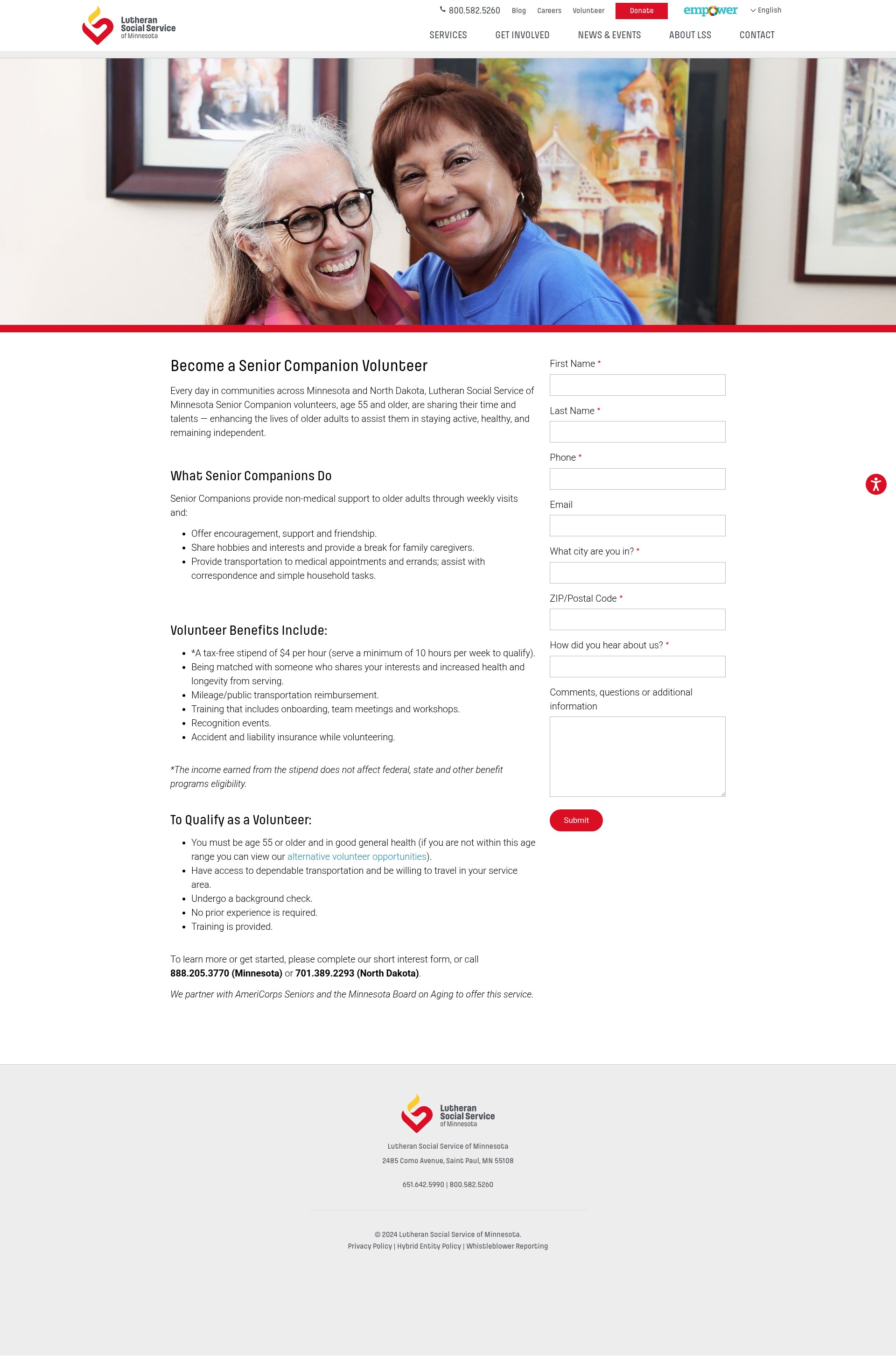 Landing Page