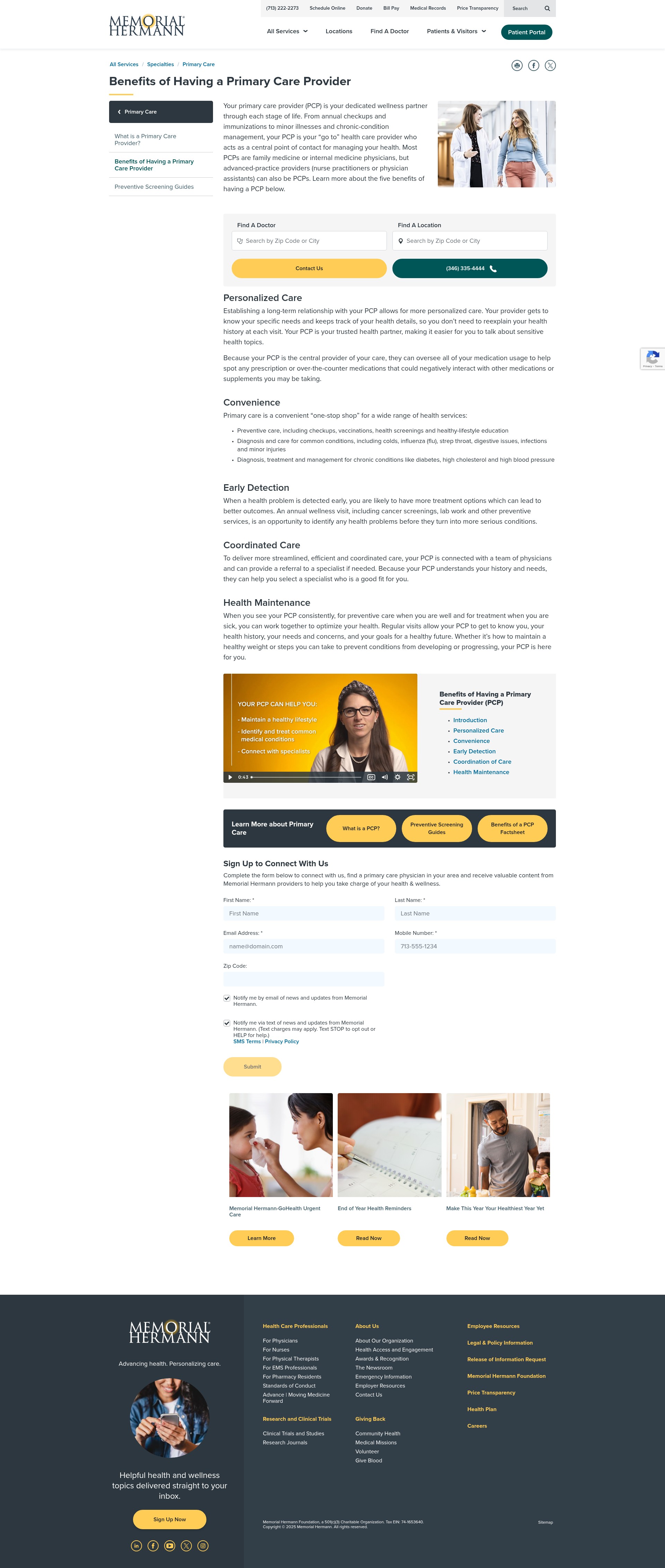 Landing Page