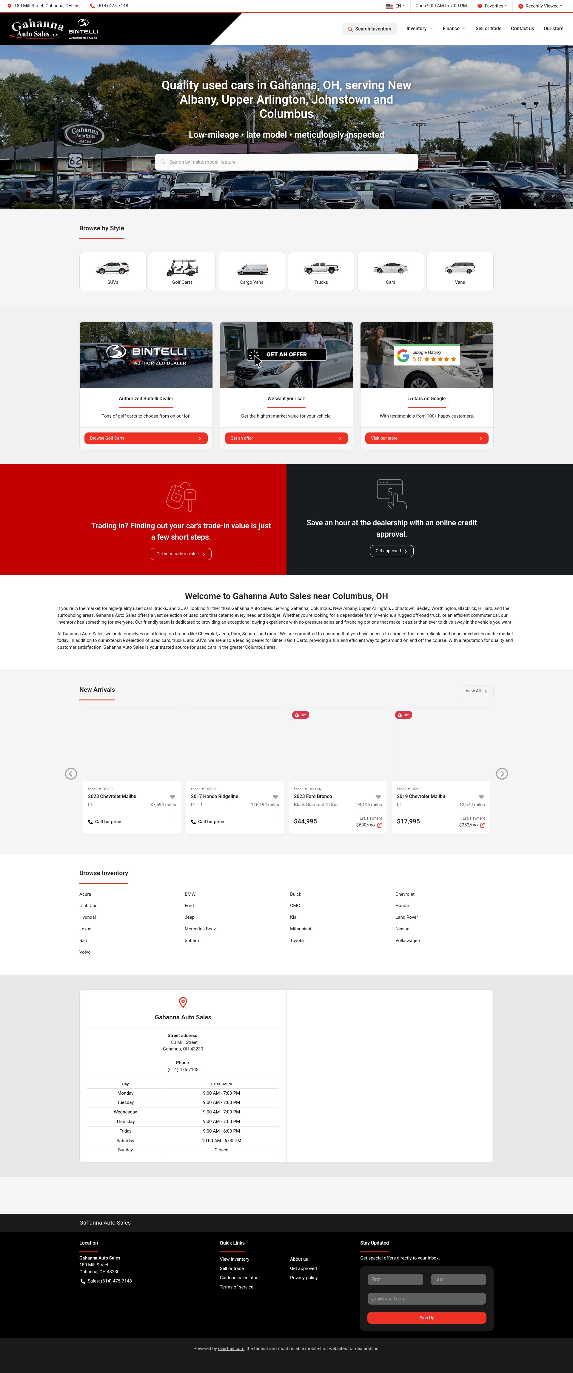 Landing Page