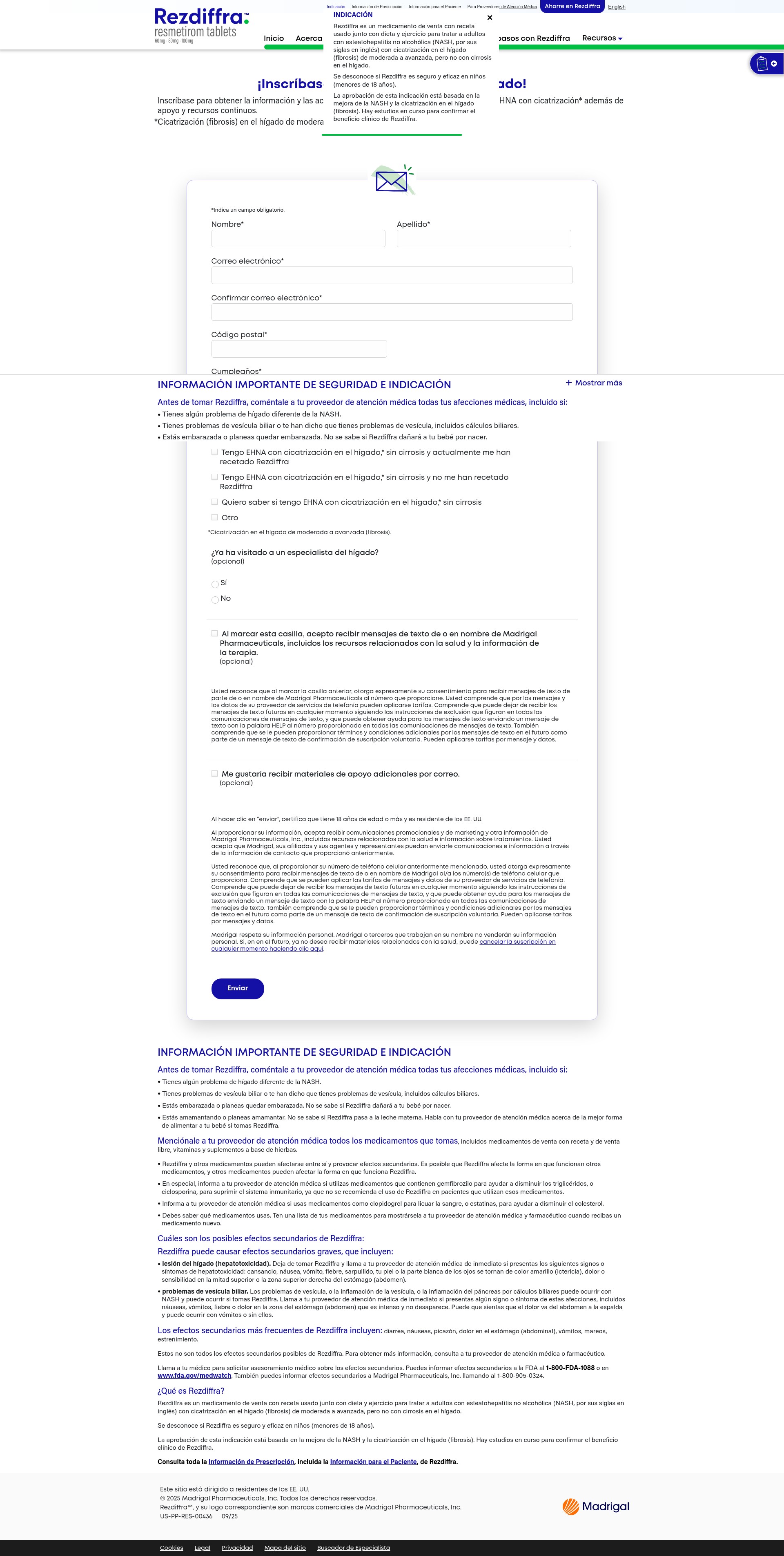 Landing Page