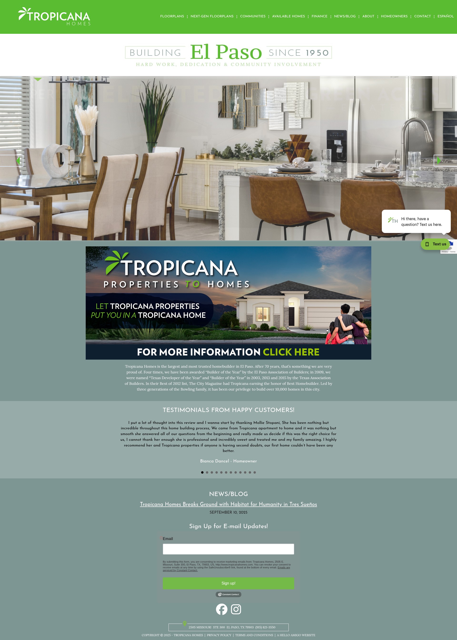 Landing Page