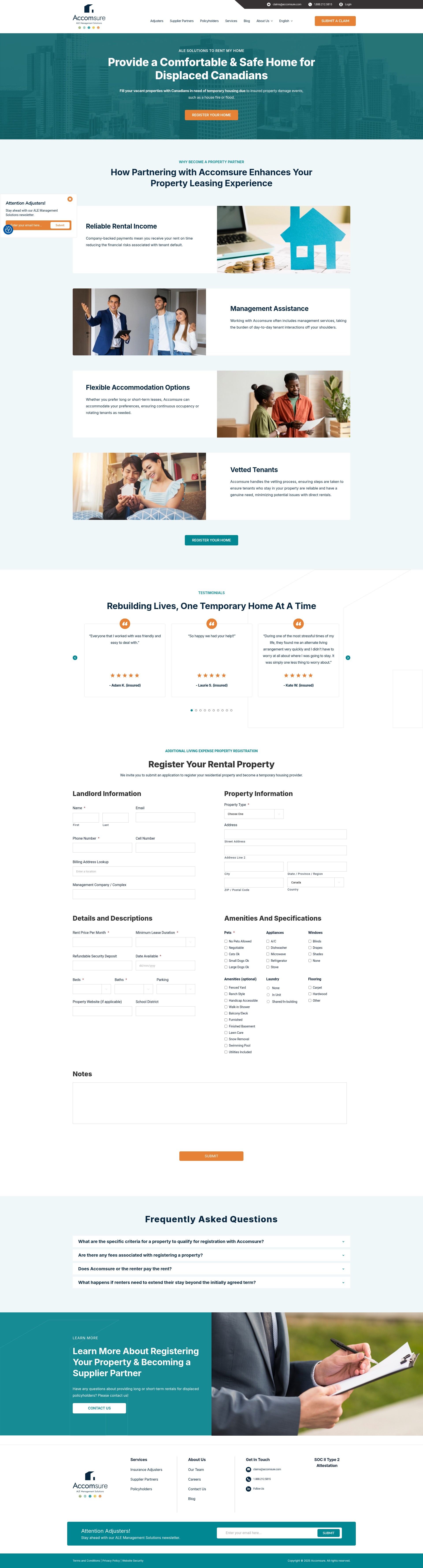 Landing Page