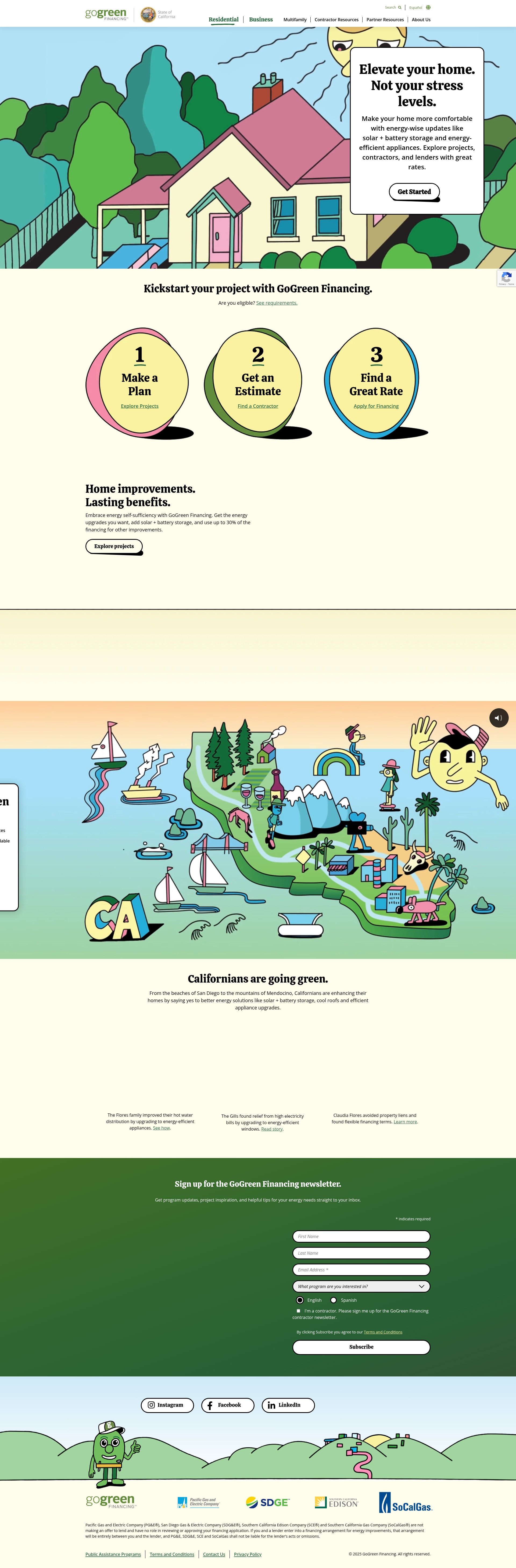 Landing Page