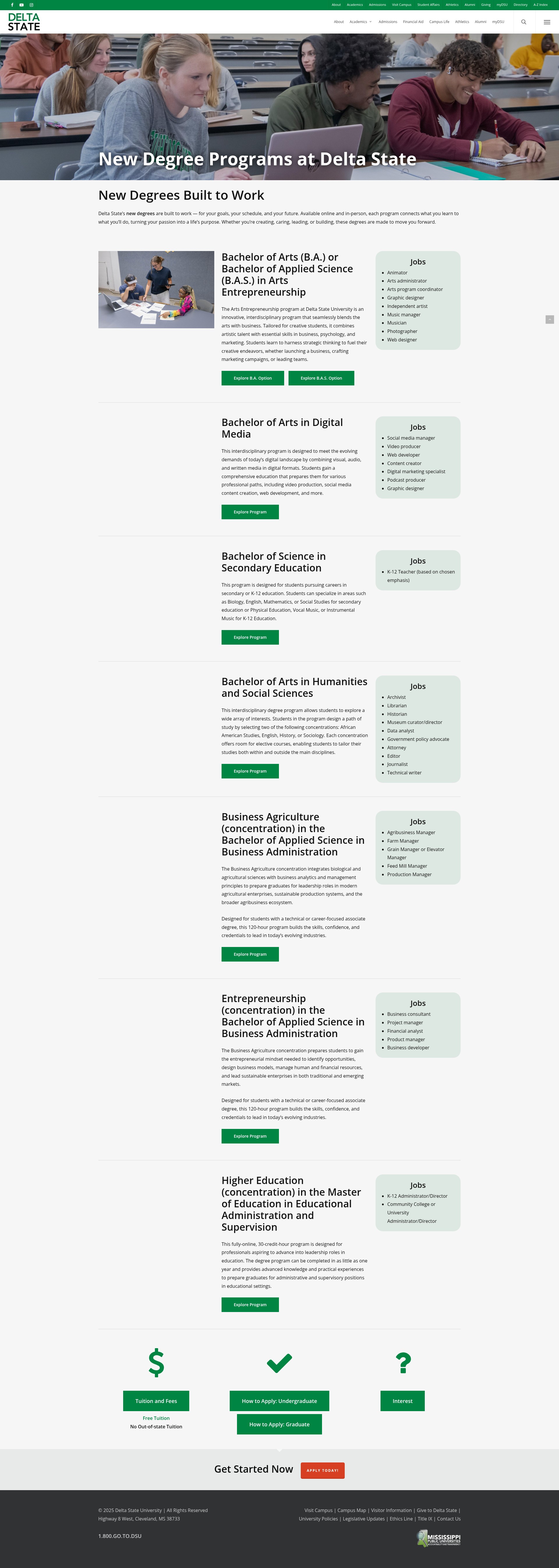 Landing Page
