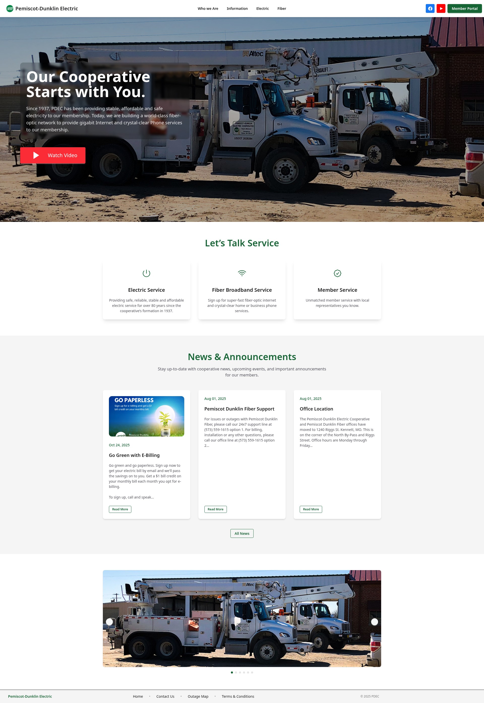 Landing Page