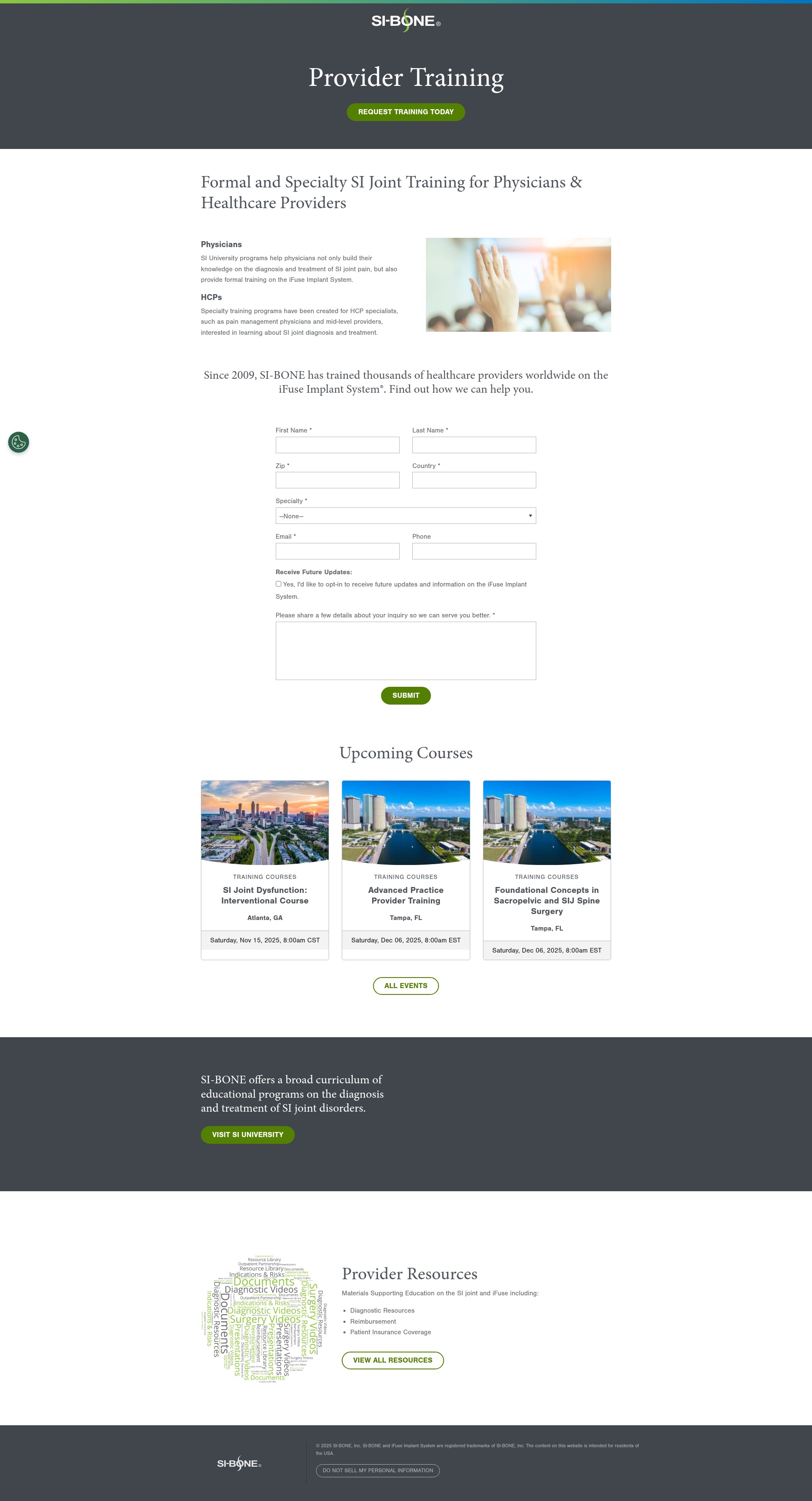 Landing Page