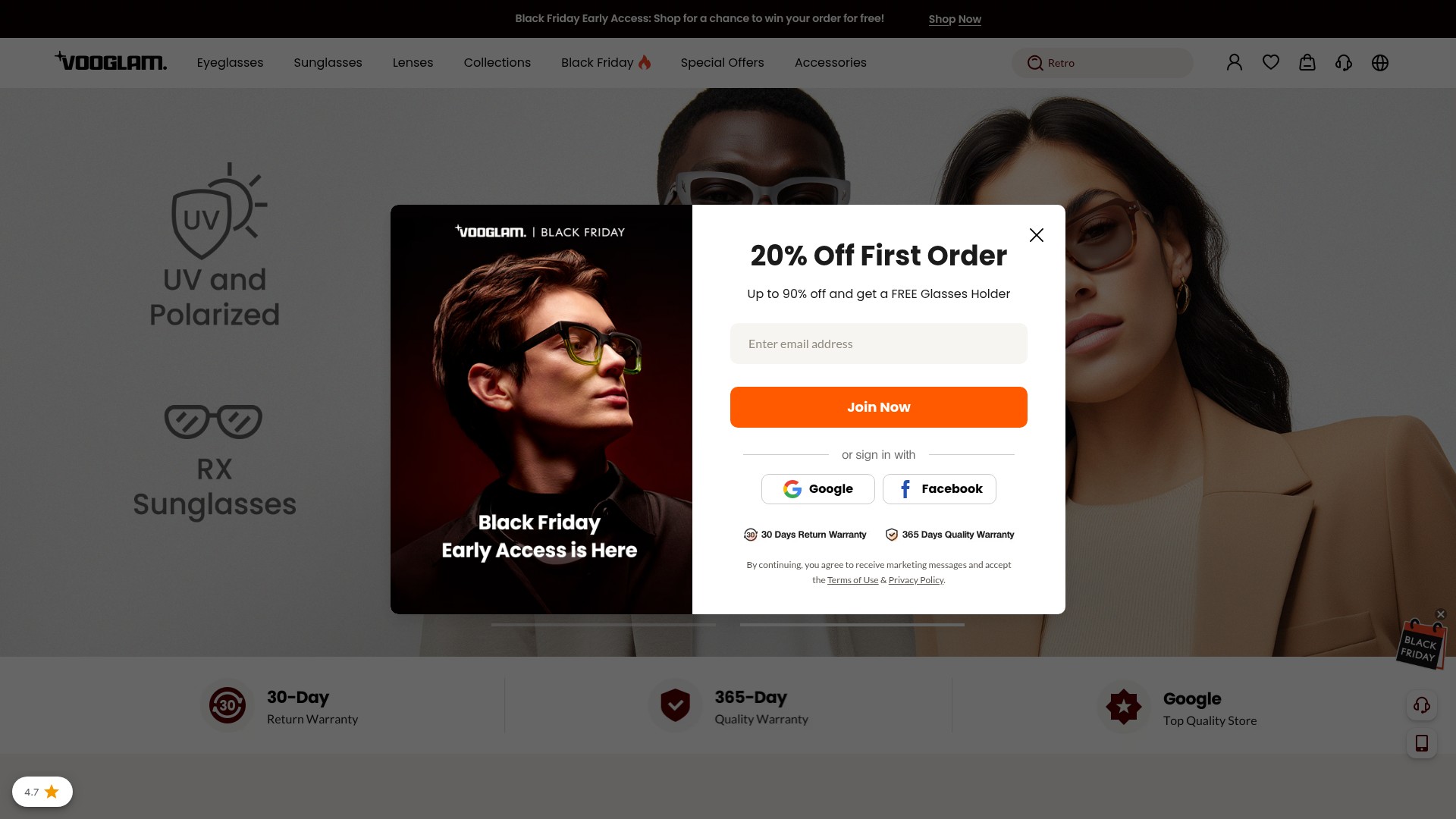 Landing Page