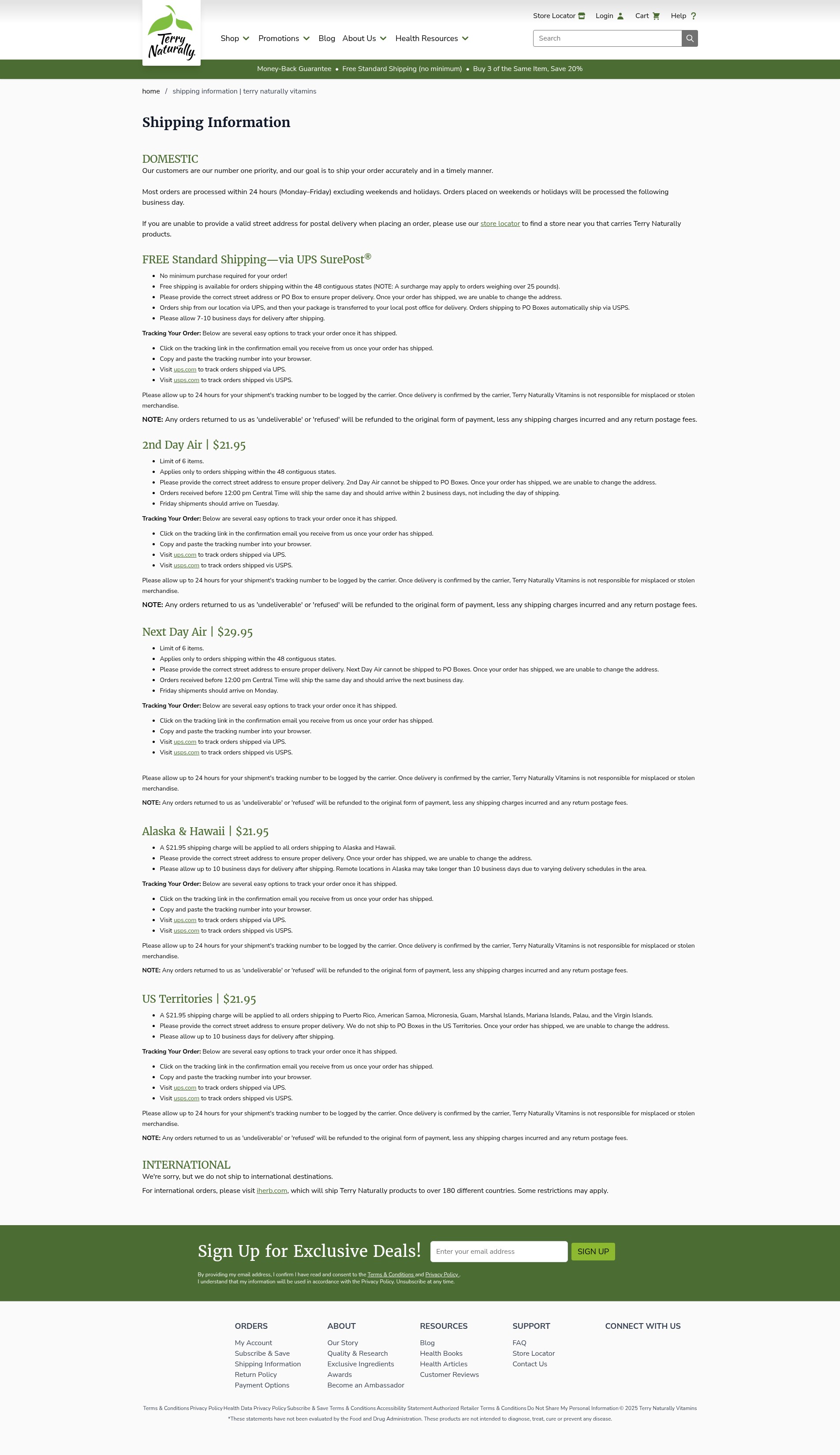 Landing Page