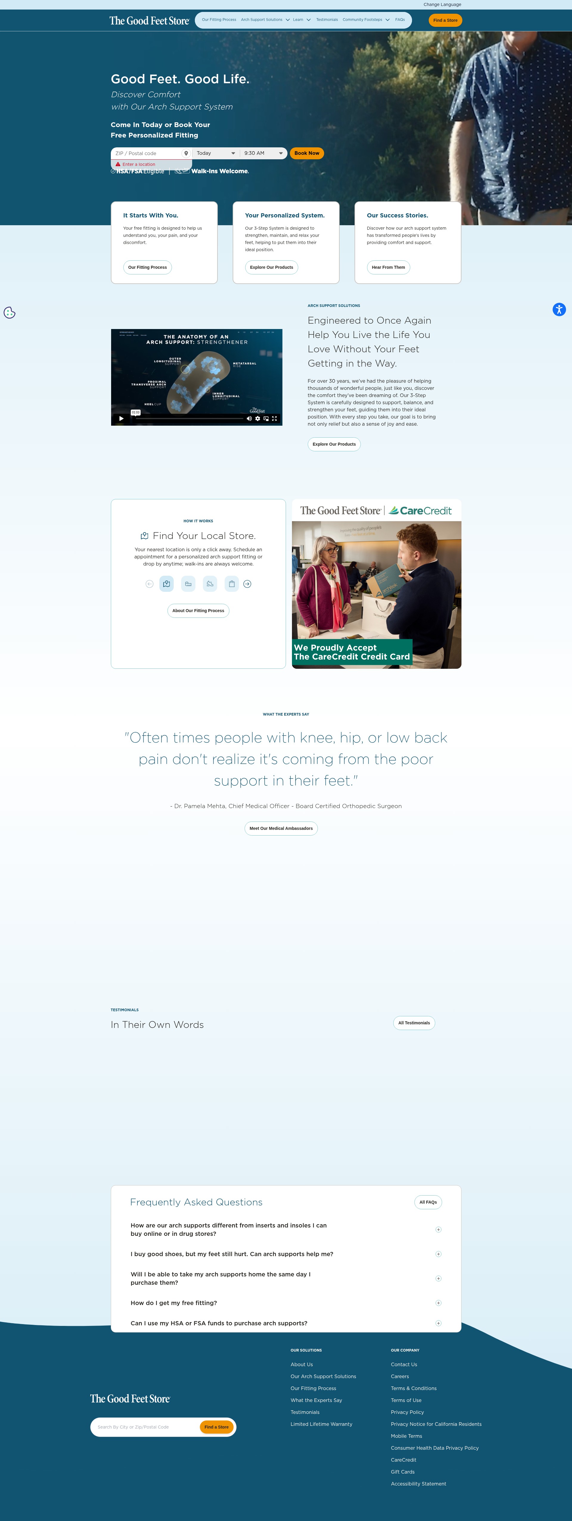 Landing Page