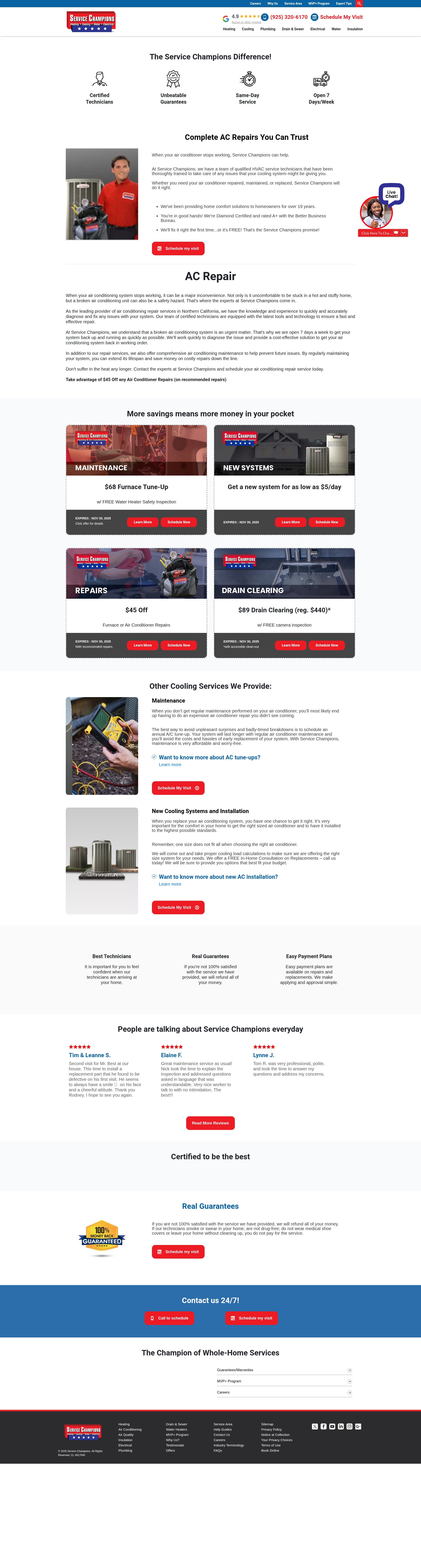 Landing Page