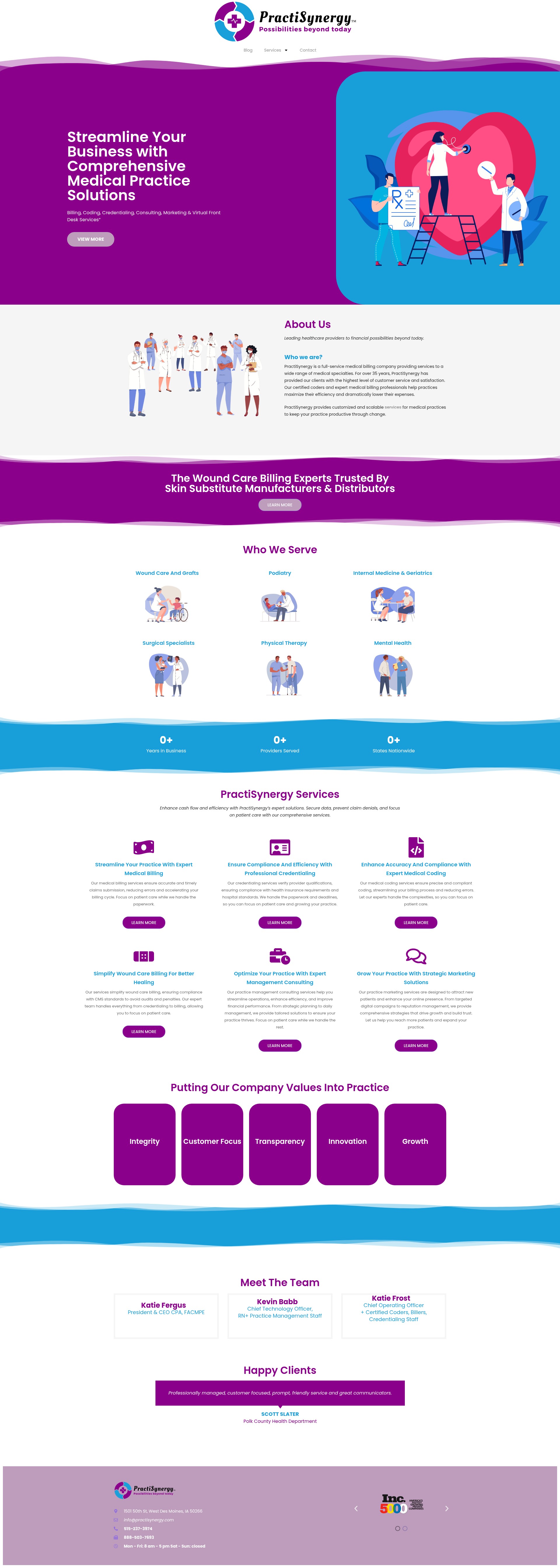 Landing Page