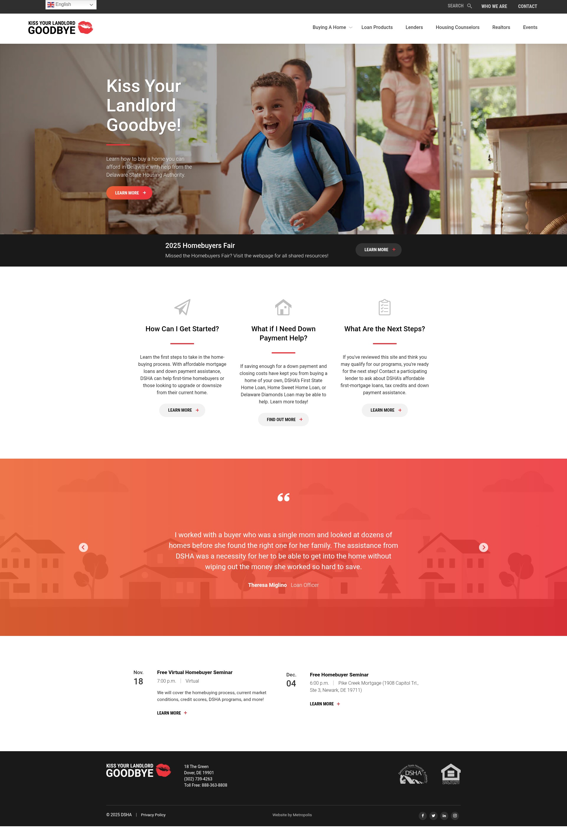 Landing Page