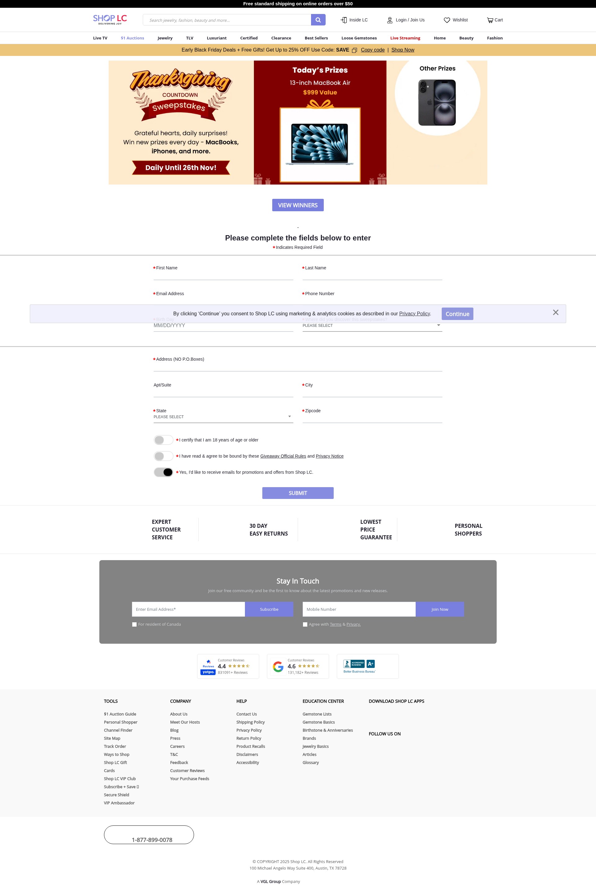 Landing Page