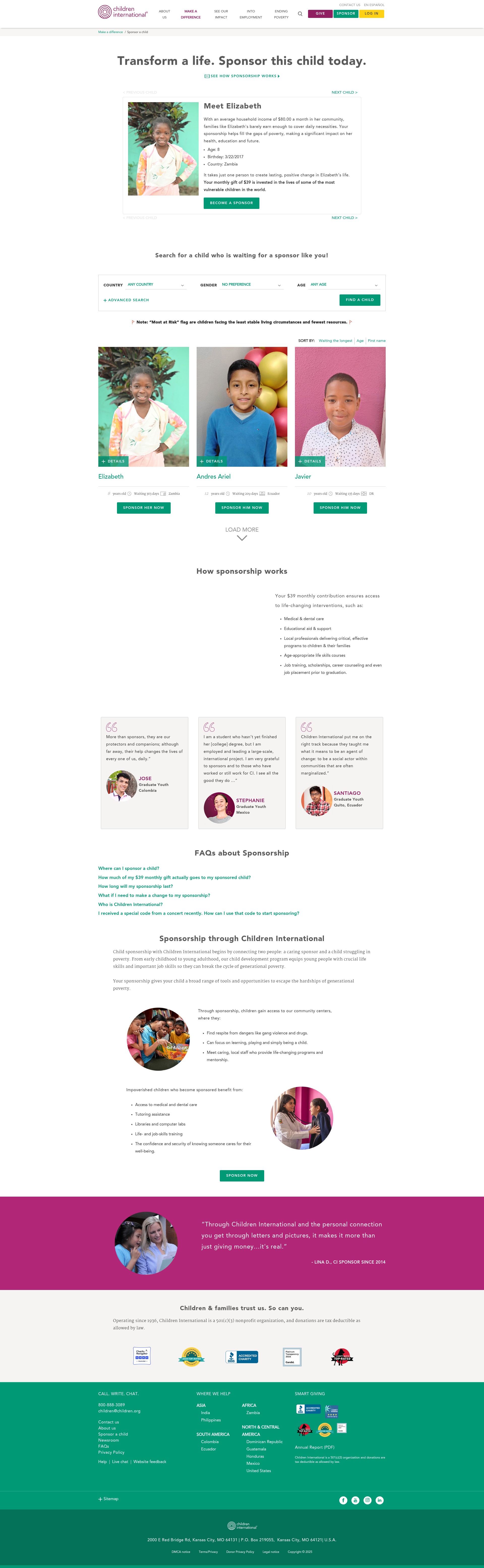 Landing Page