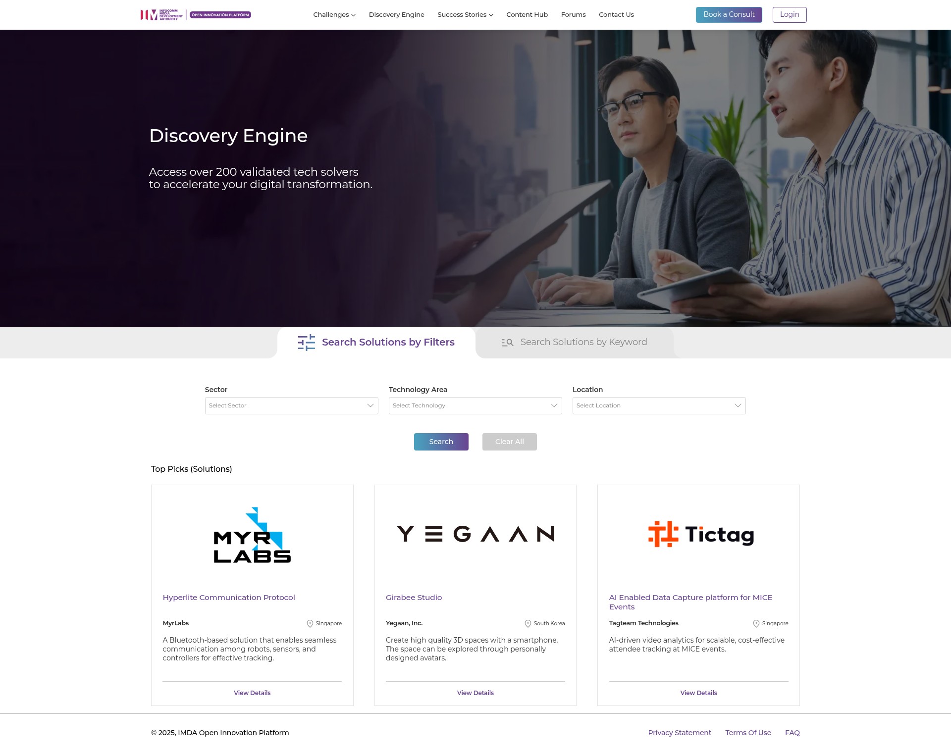 Landing Page