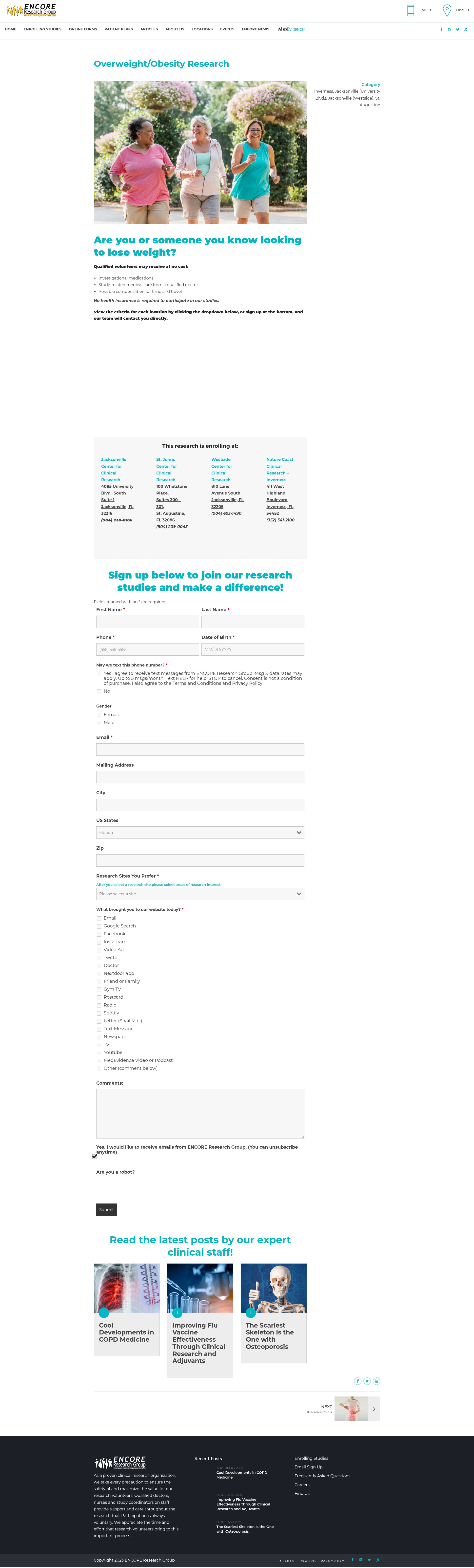Landing Page
