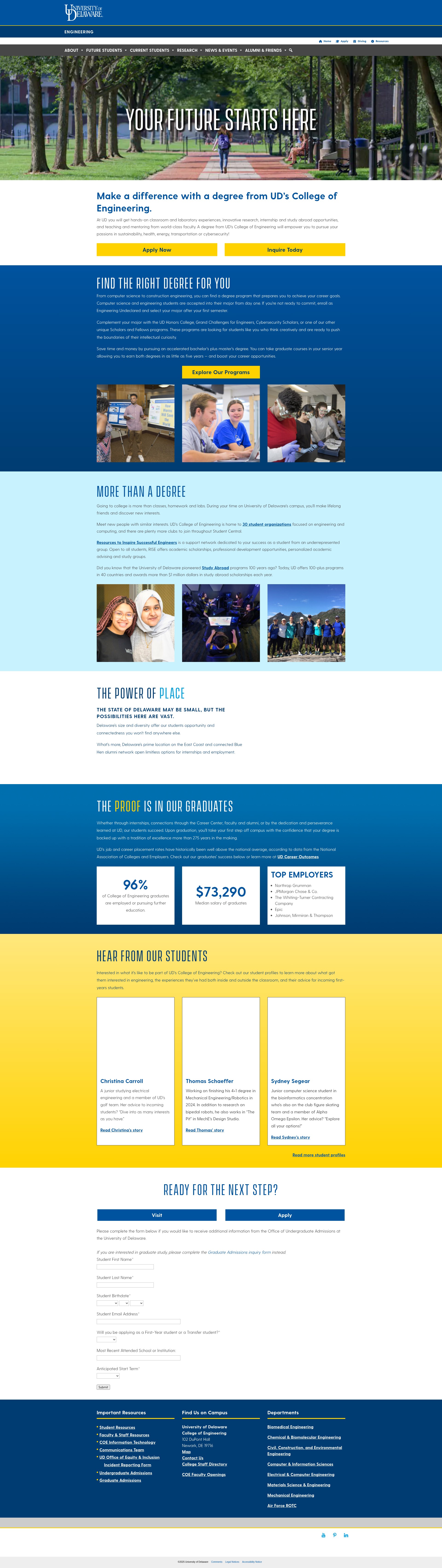 Landing Page