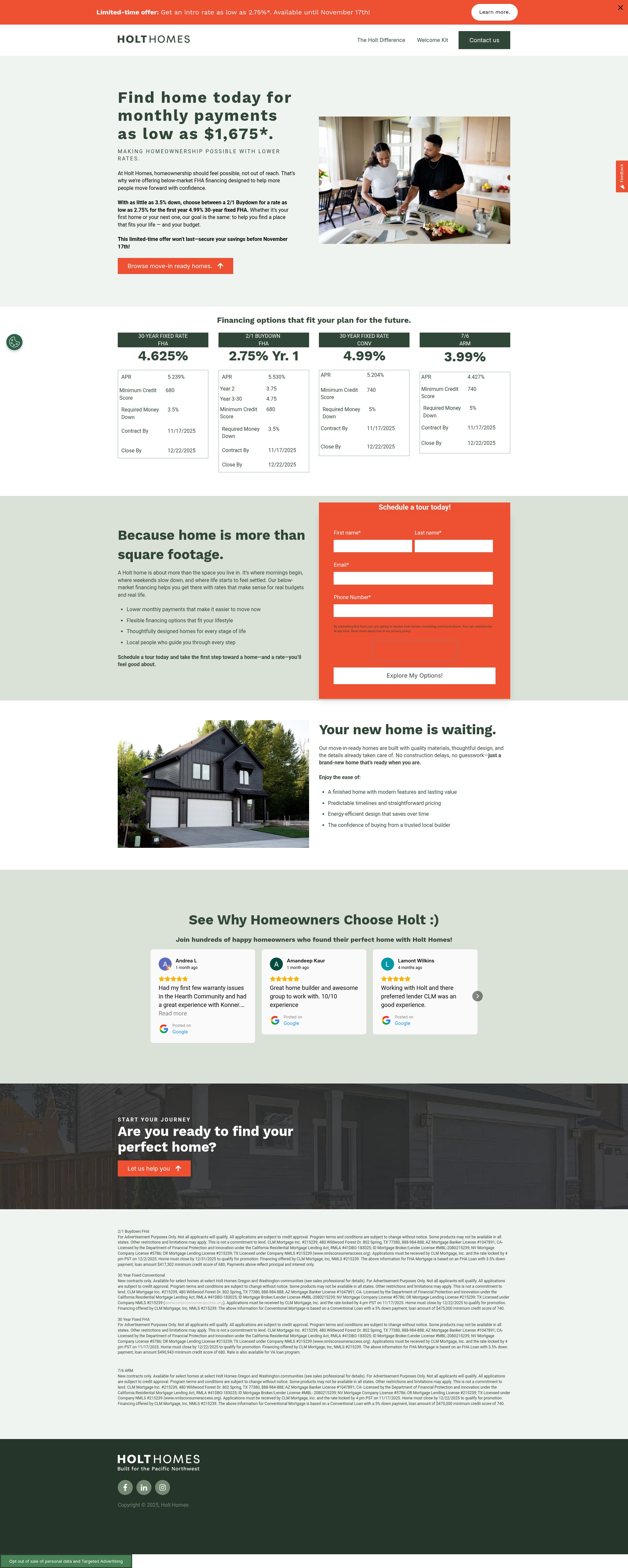 Landing Page