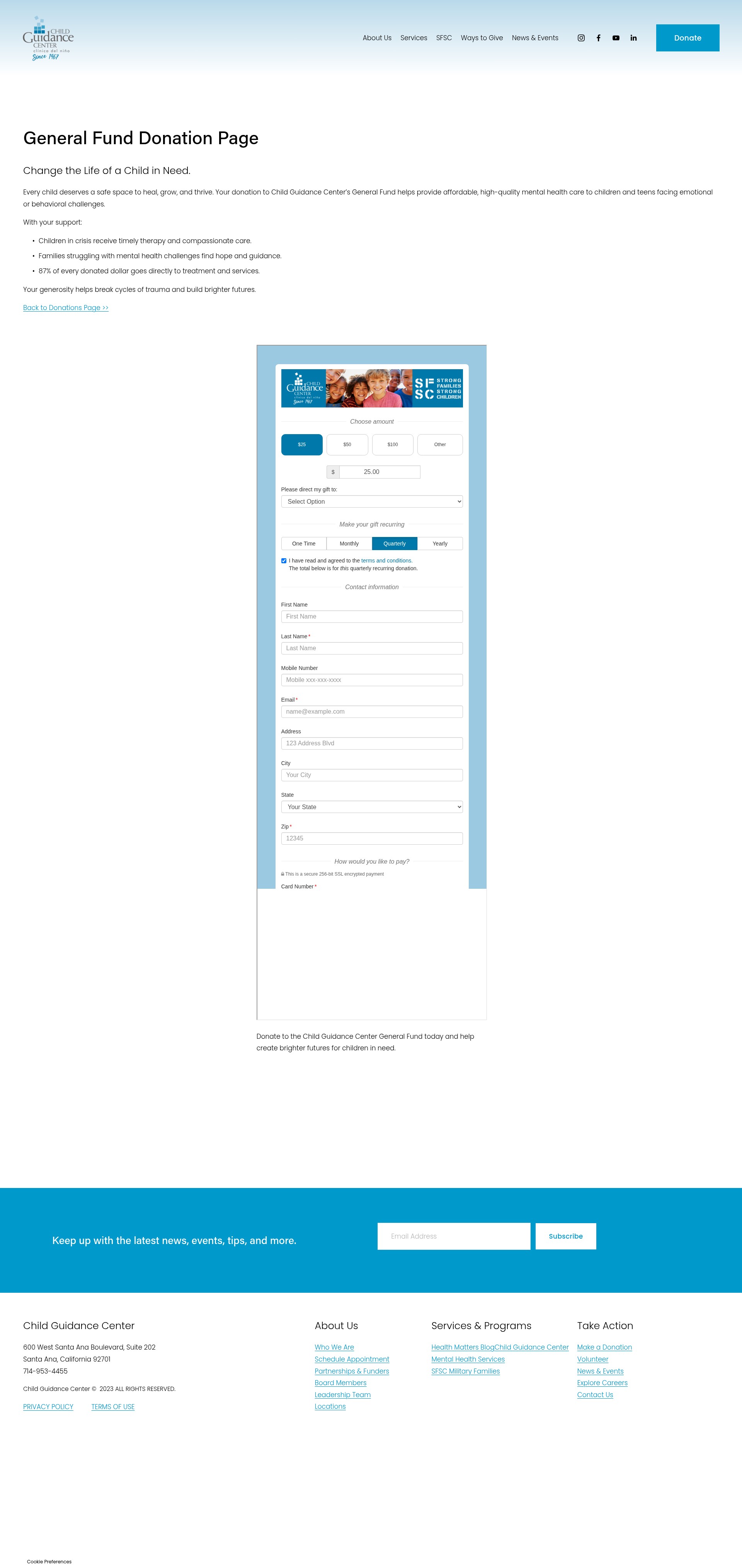 Landing Page