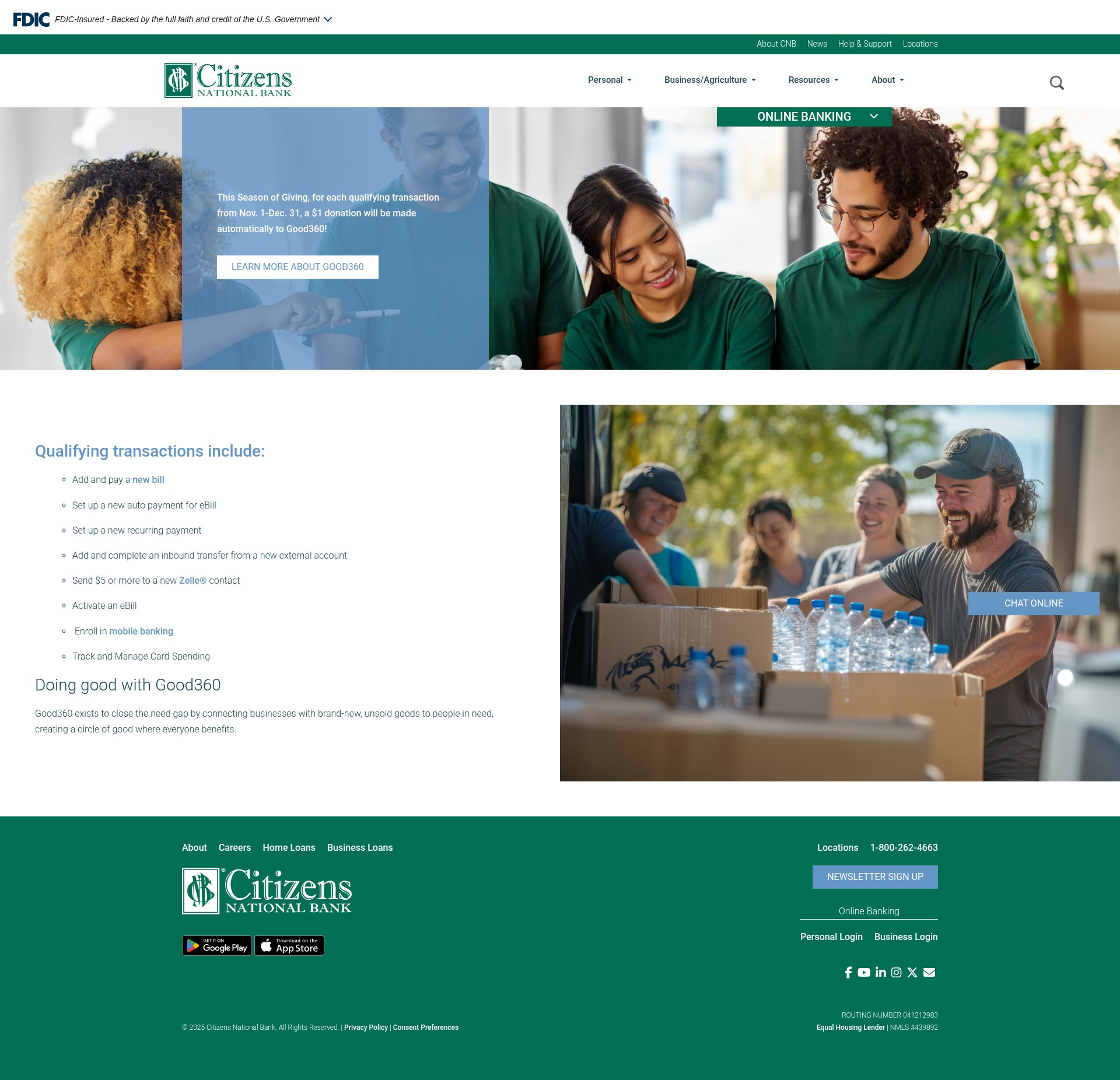 Landing Page