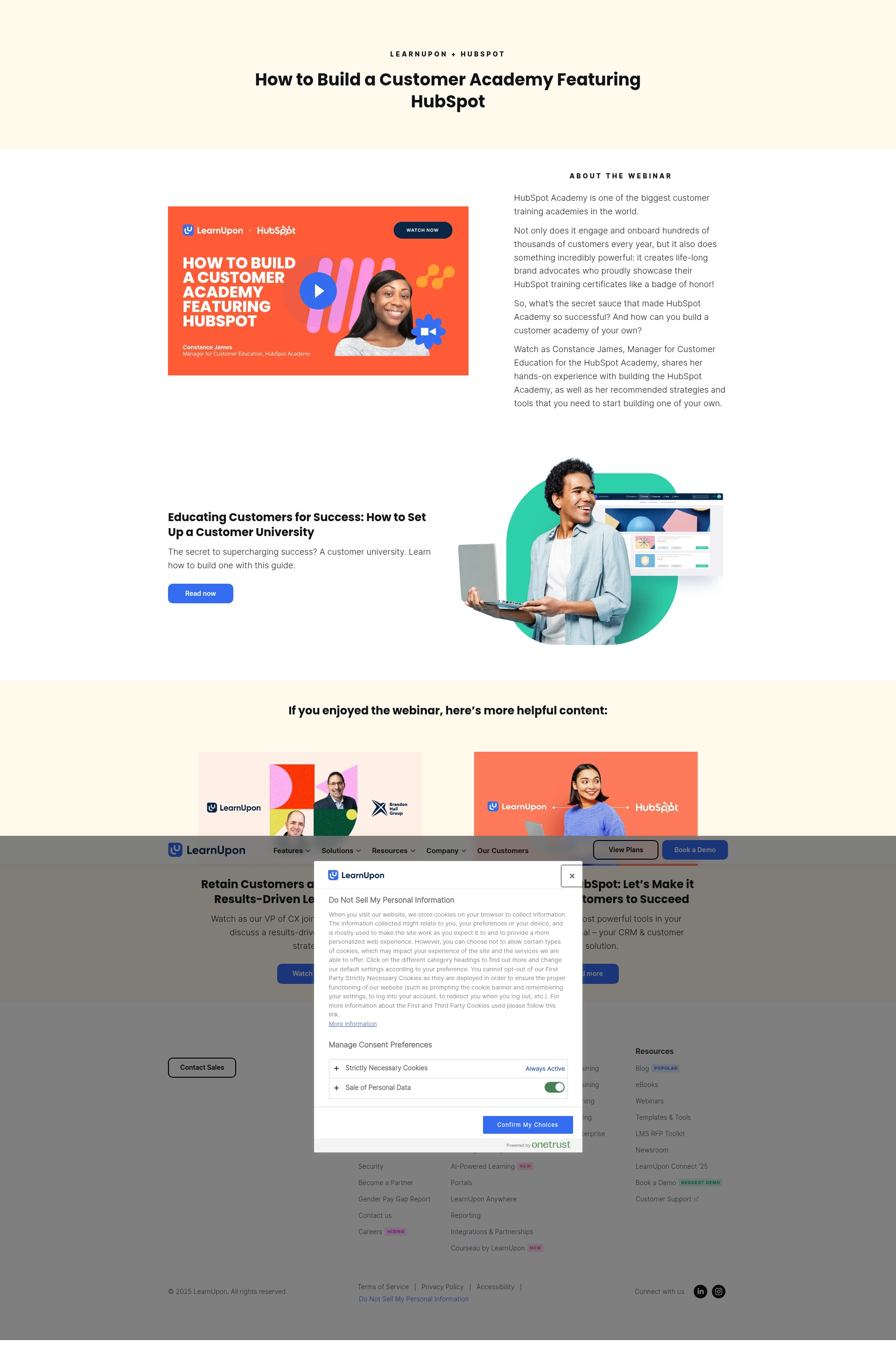 Landing Page