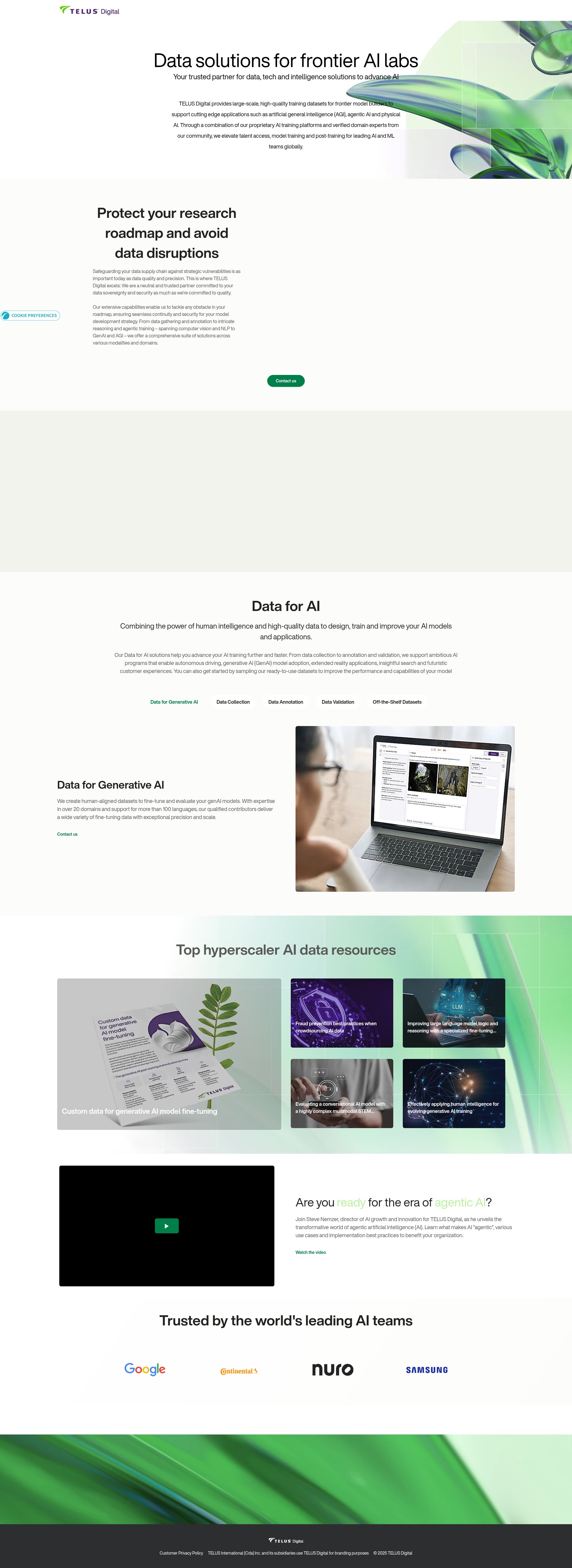 Landing Page