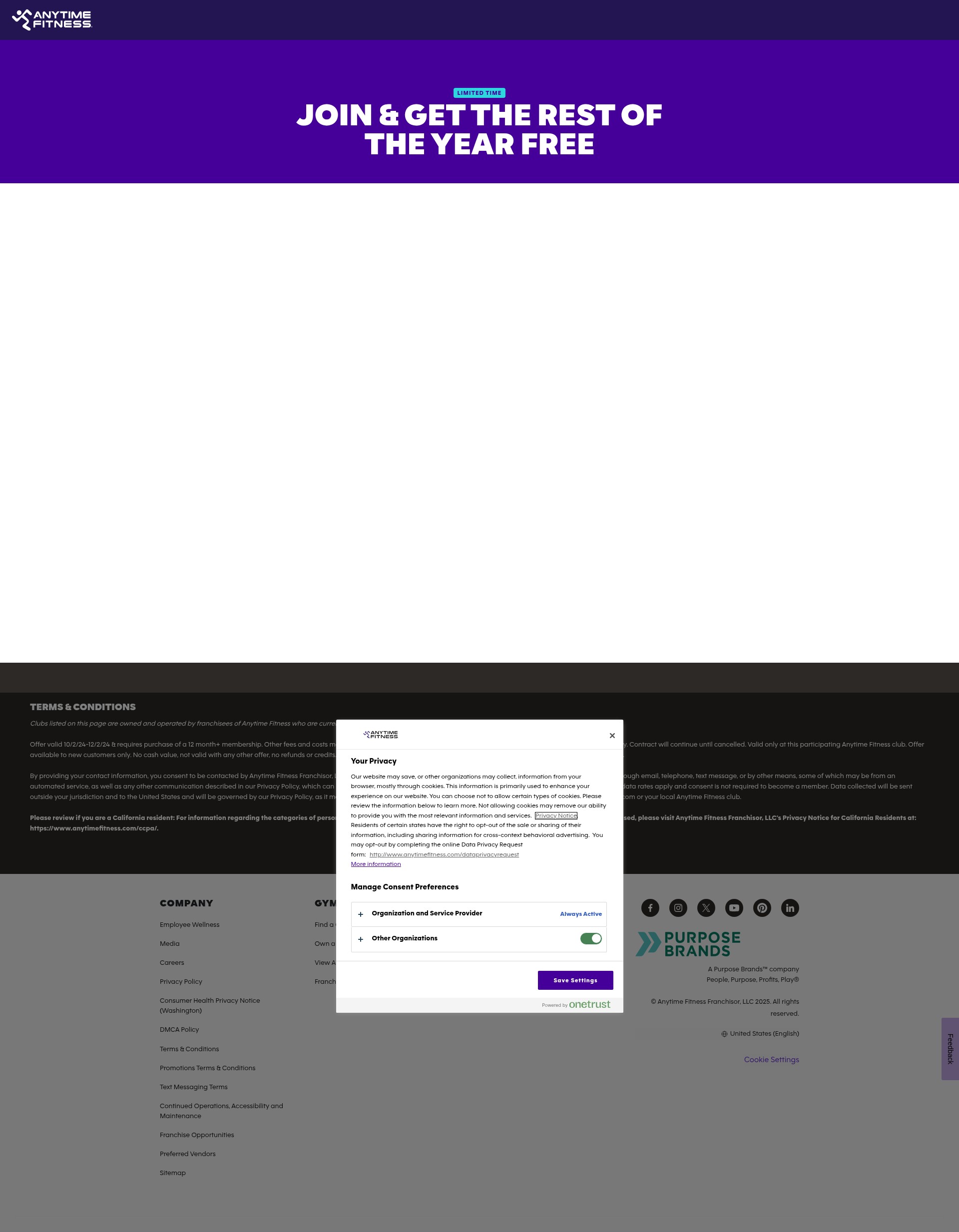 Landing Page