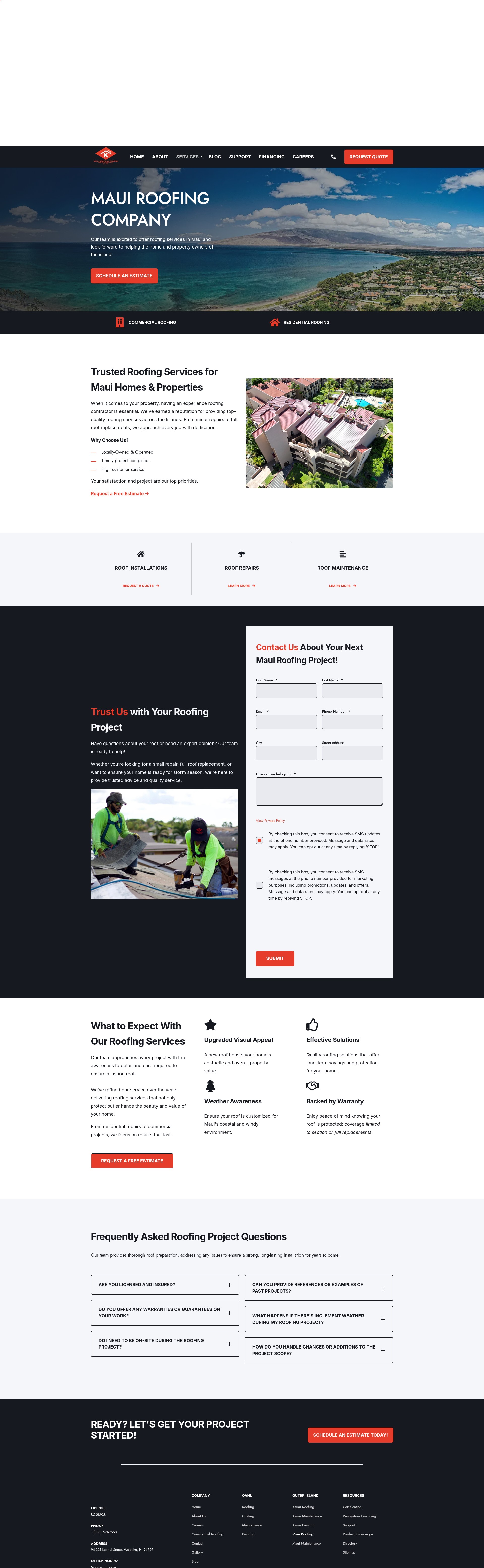 Landing Page