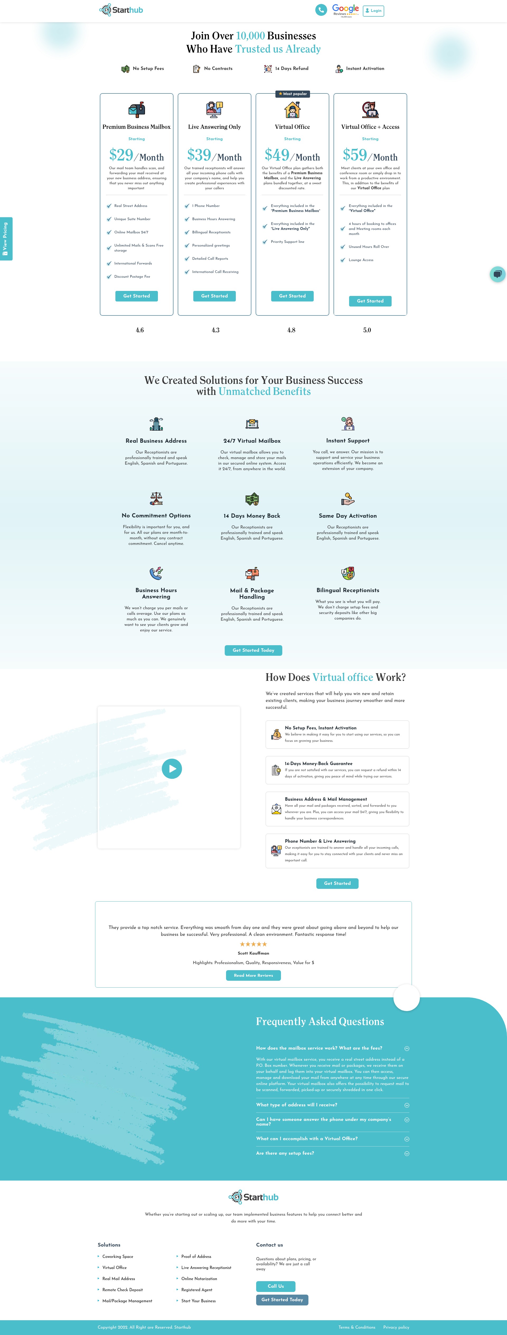 Landing Page