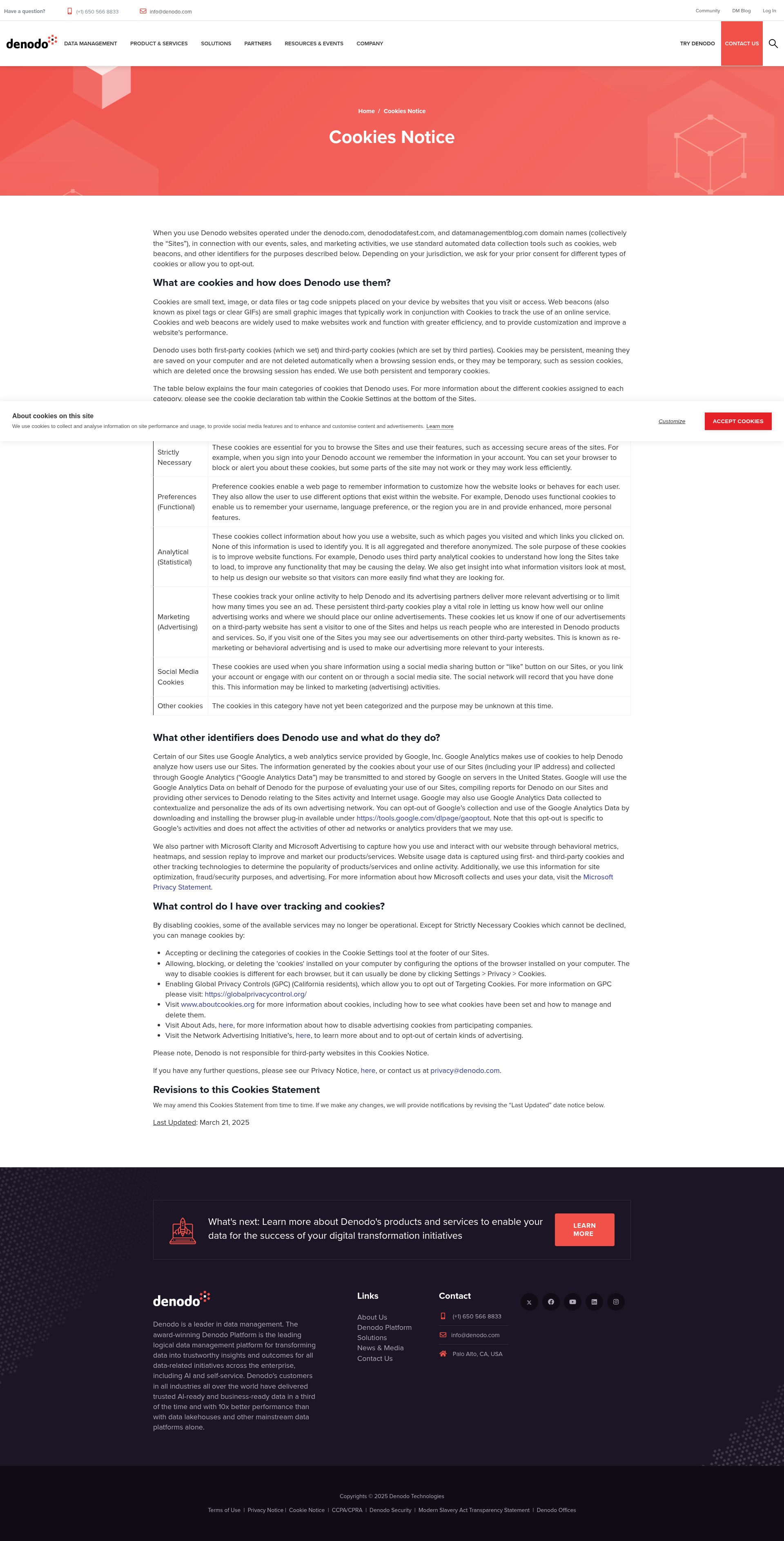 Landing Page