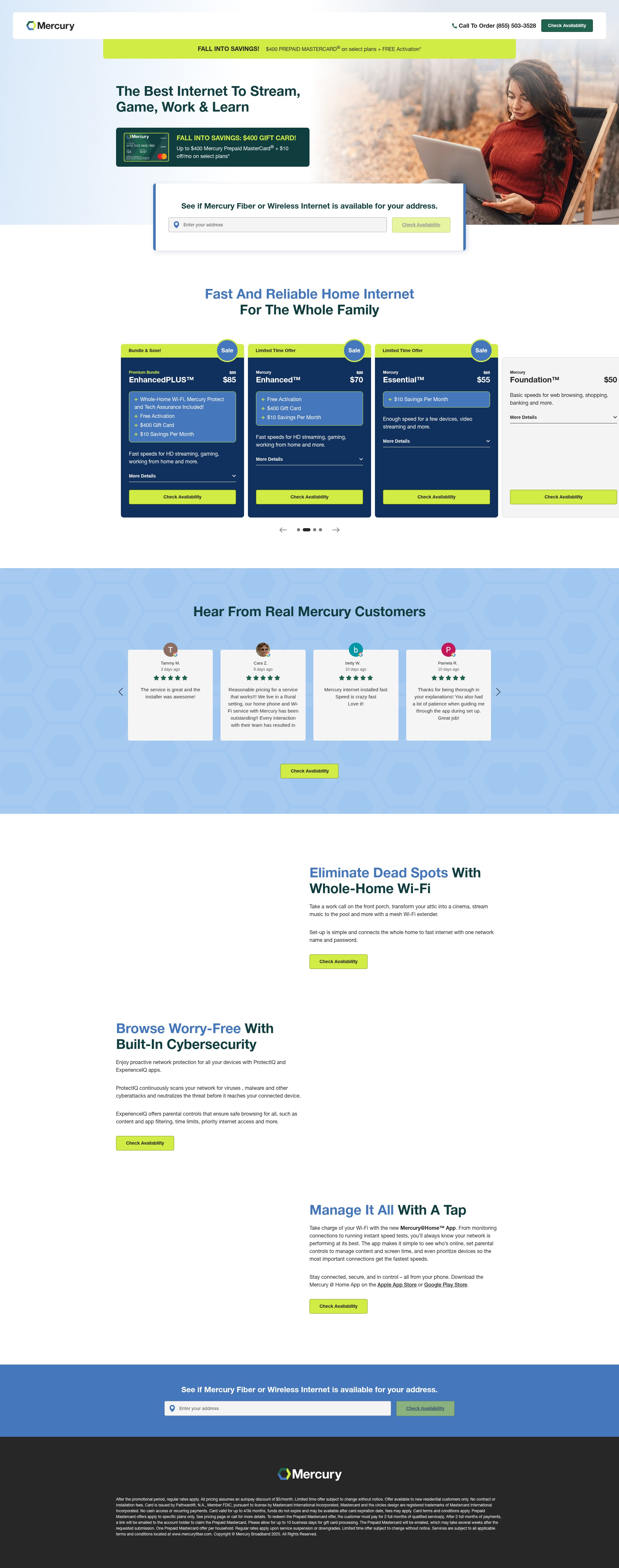 Landing Page