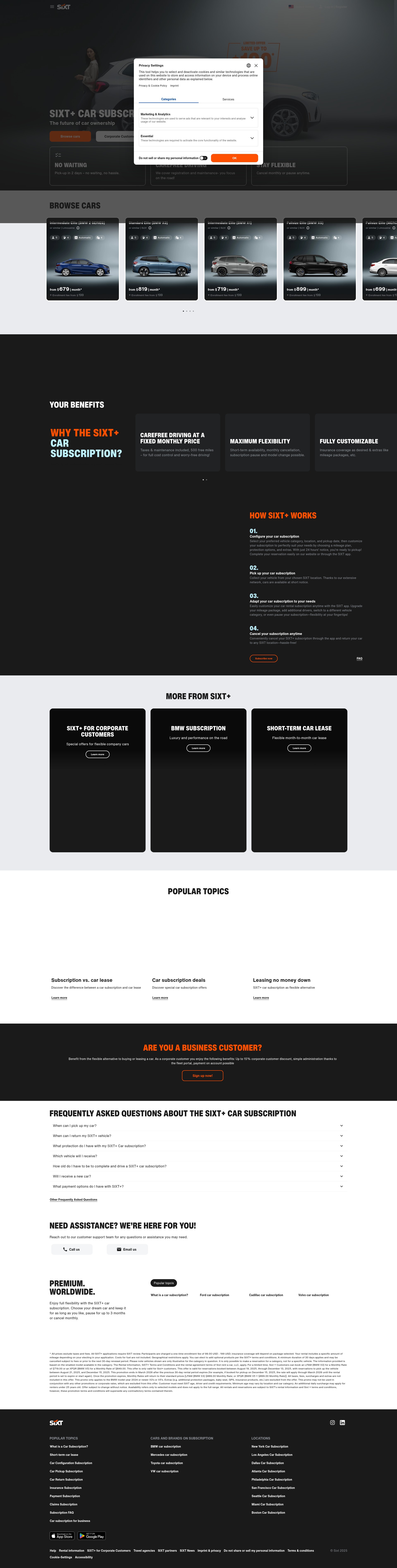 Landing Page