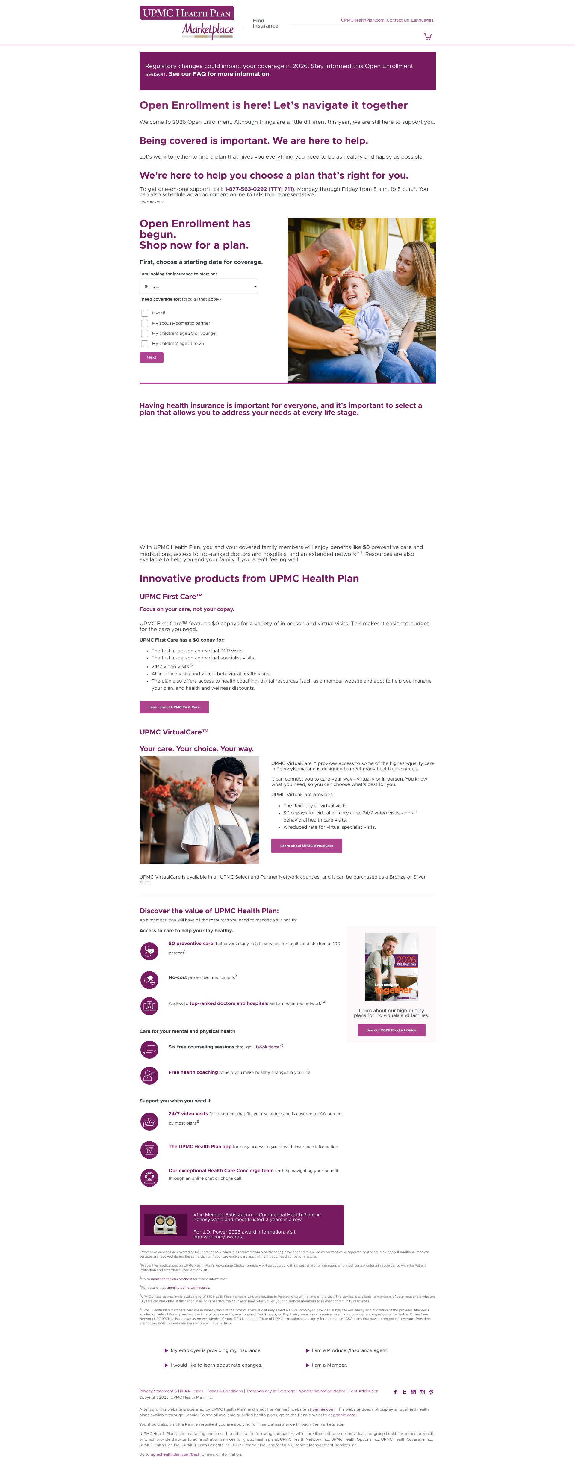 Landing Page