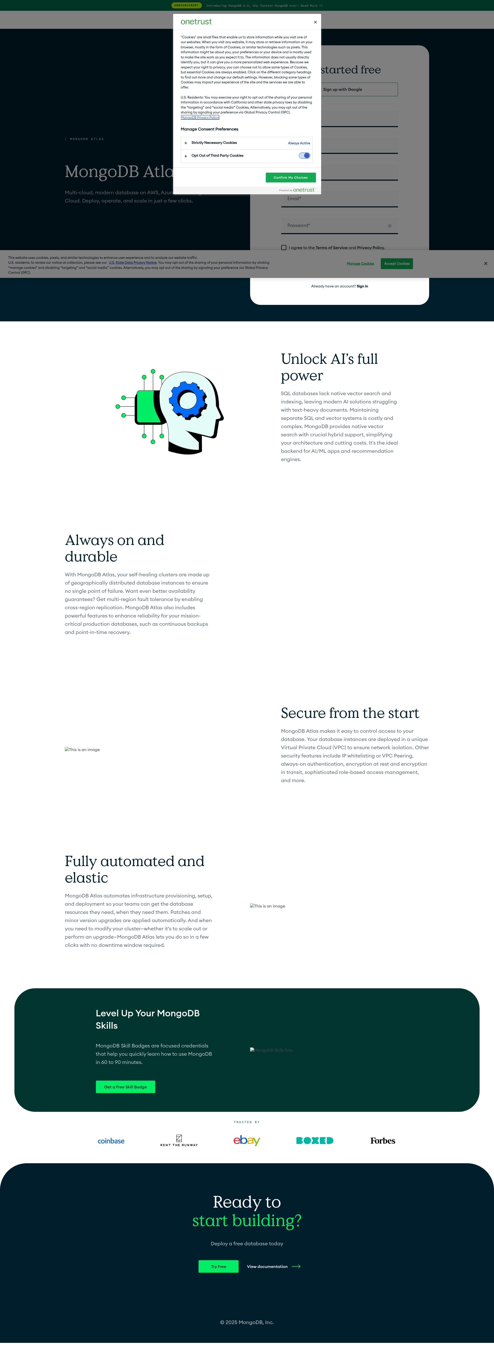 Landing Page