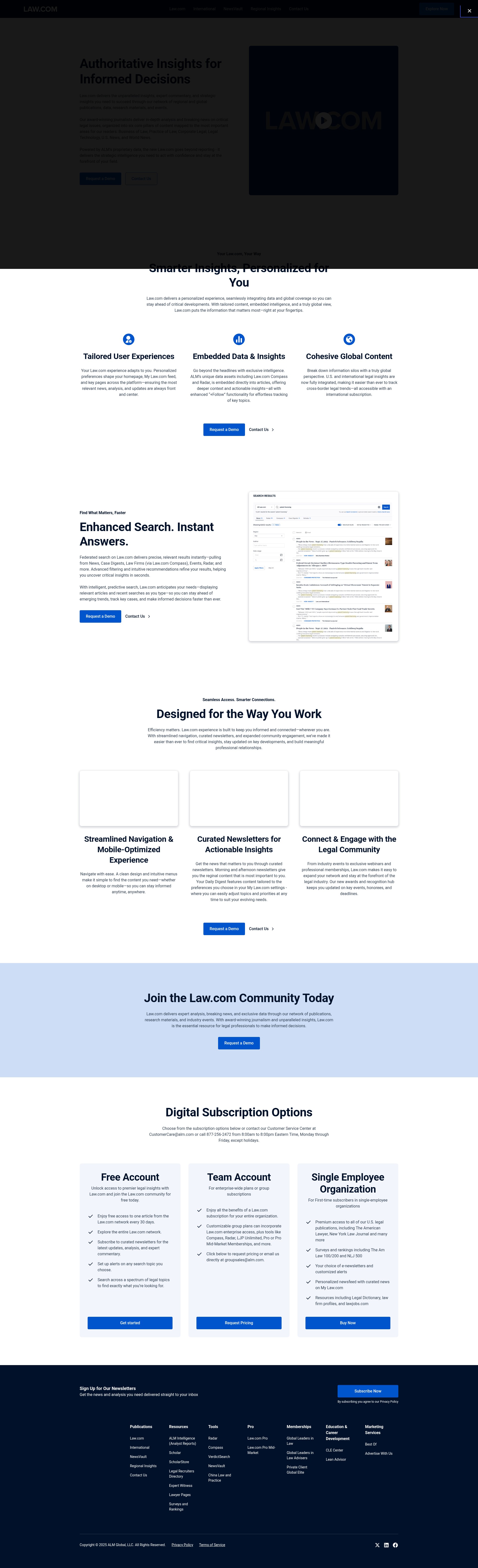 Landing Page