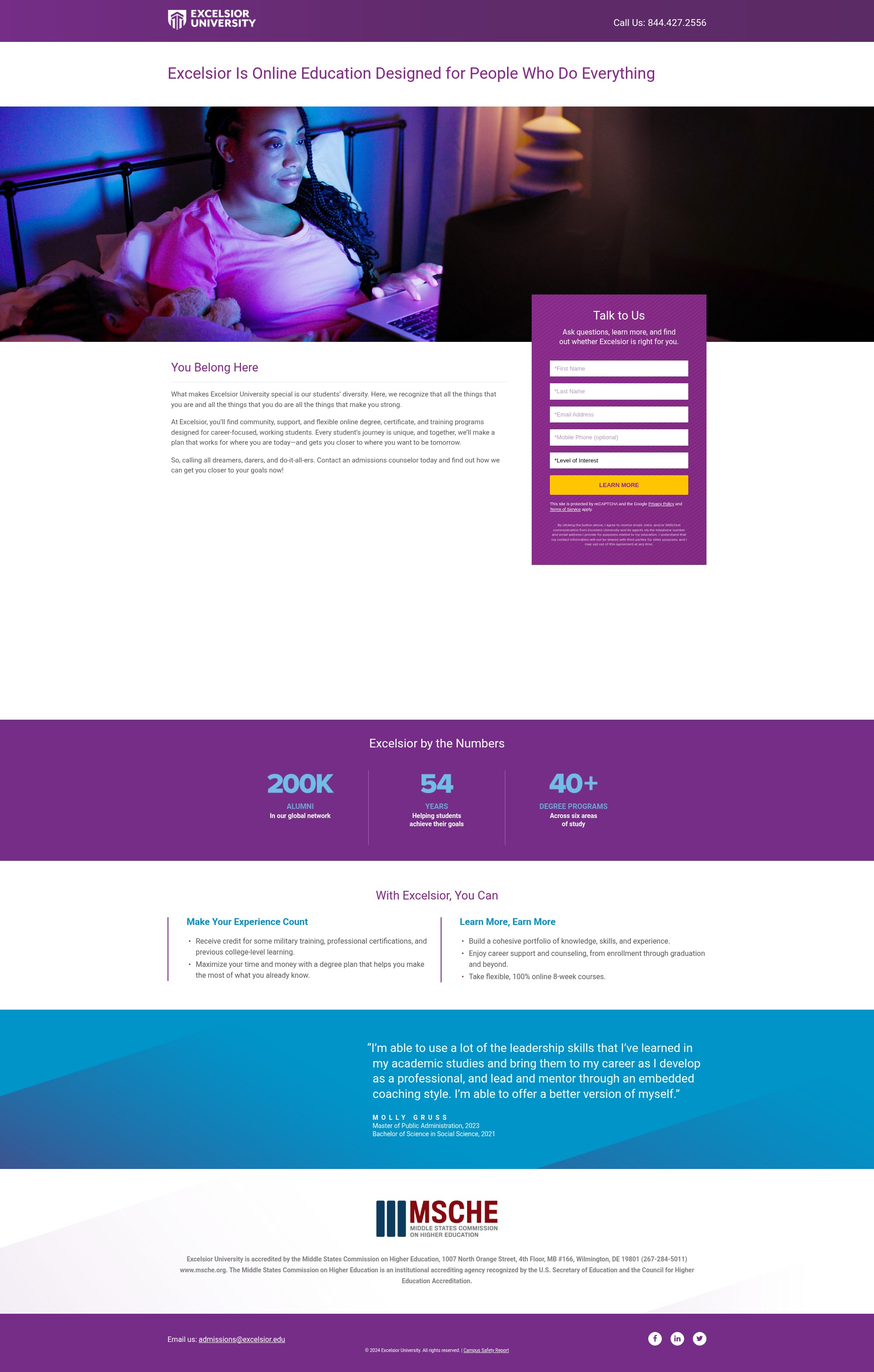 Landing Page