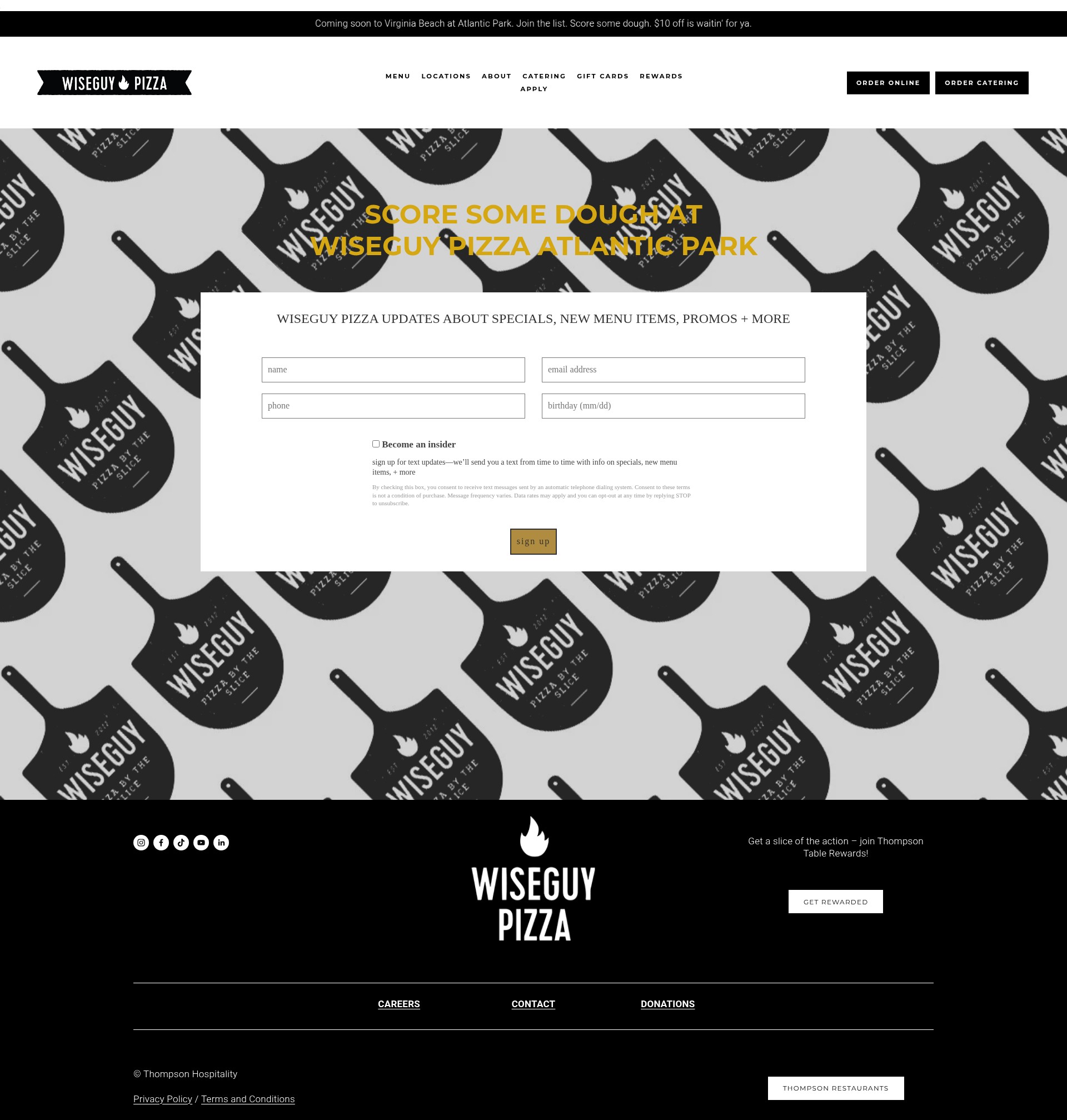 Landing Page