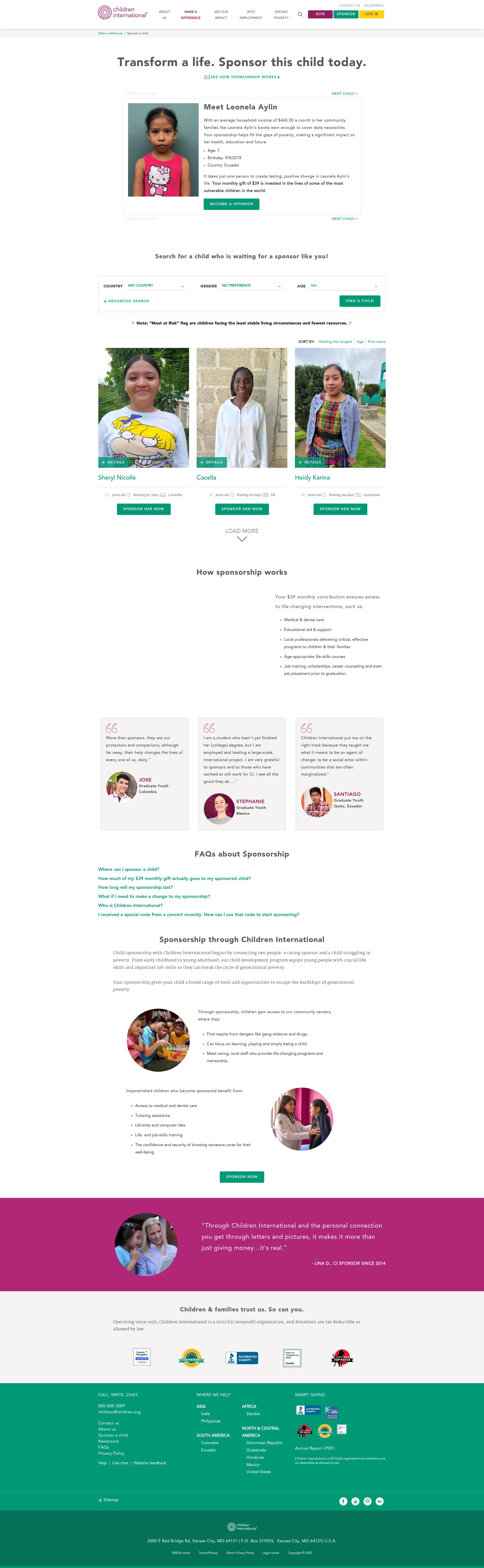 Landing Page