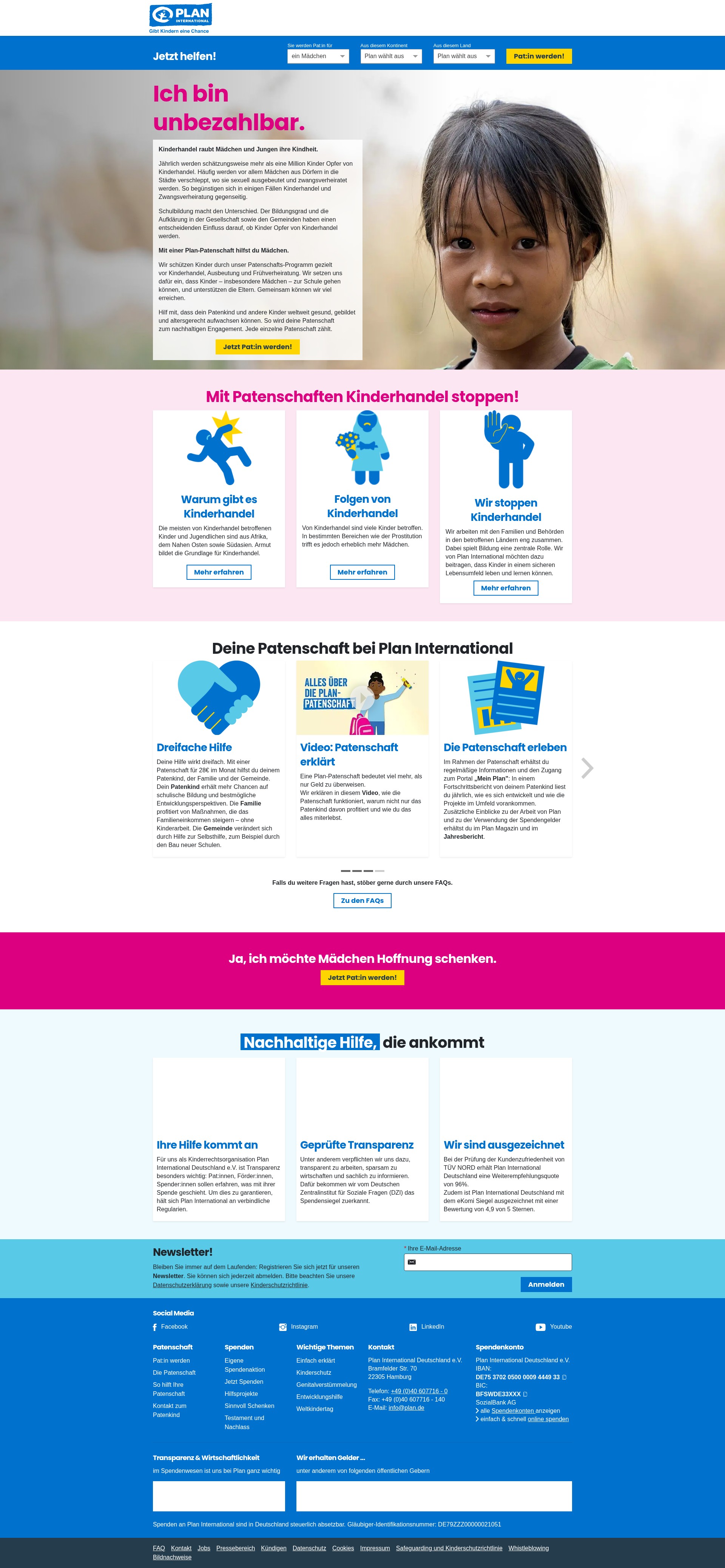 Landing Page