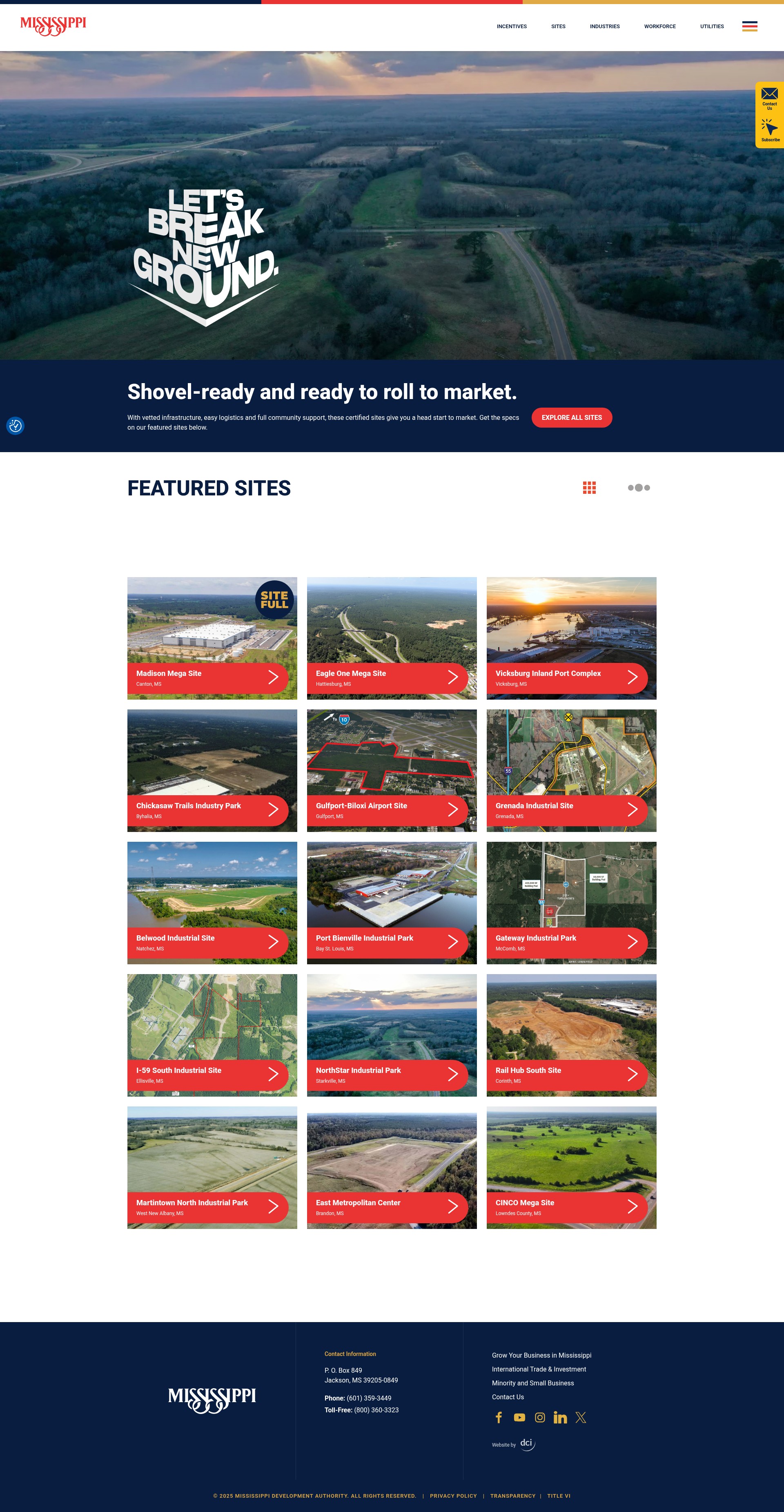 Landing Page