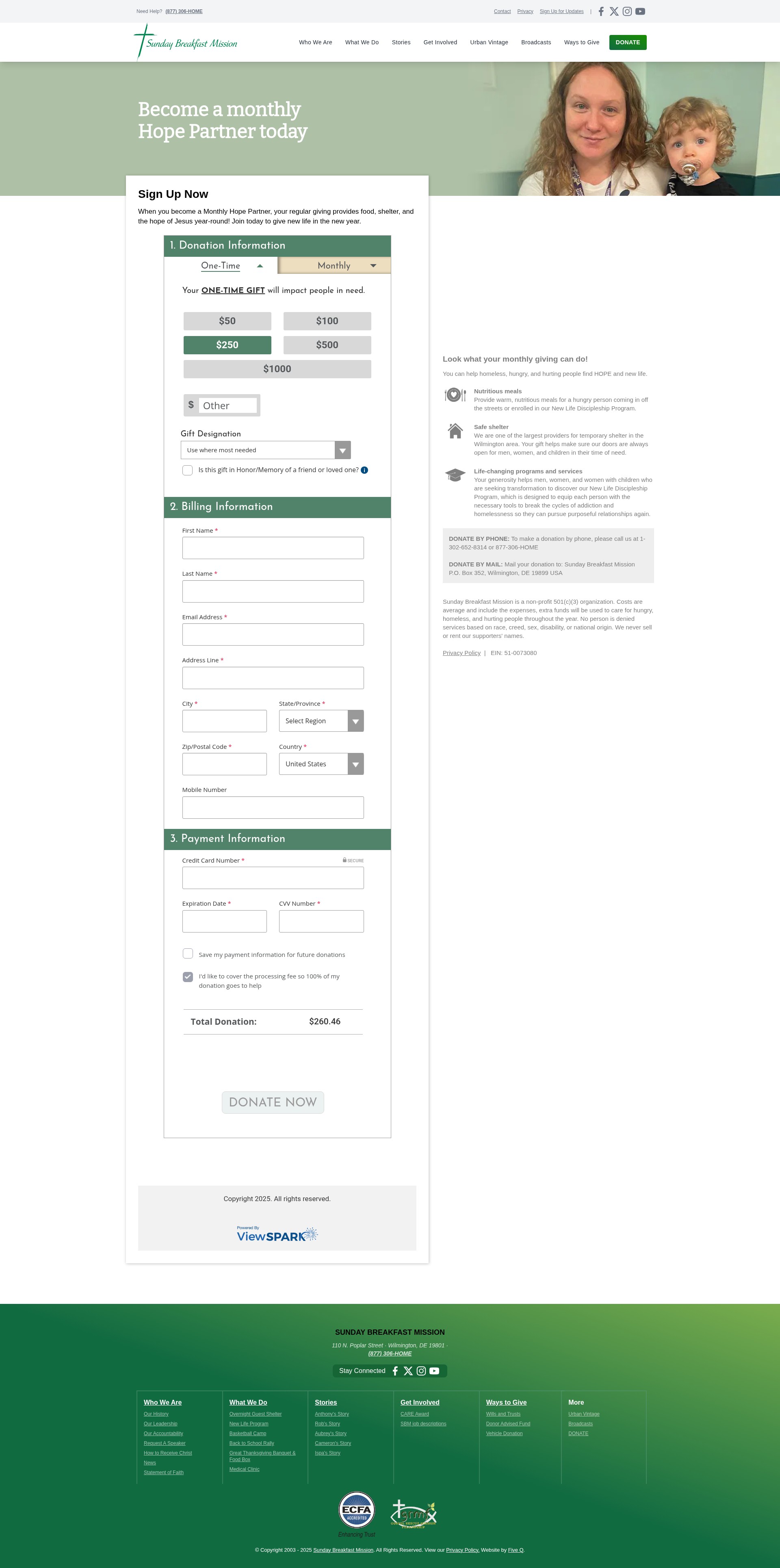 Landing Page