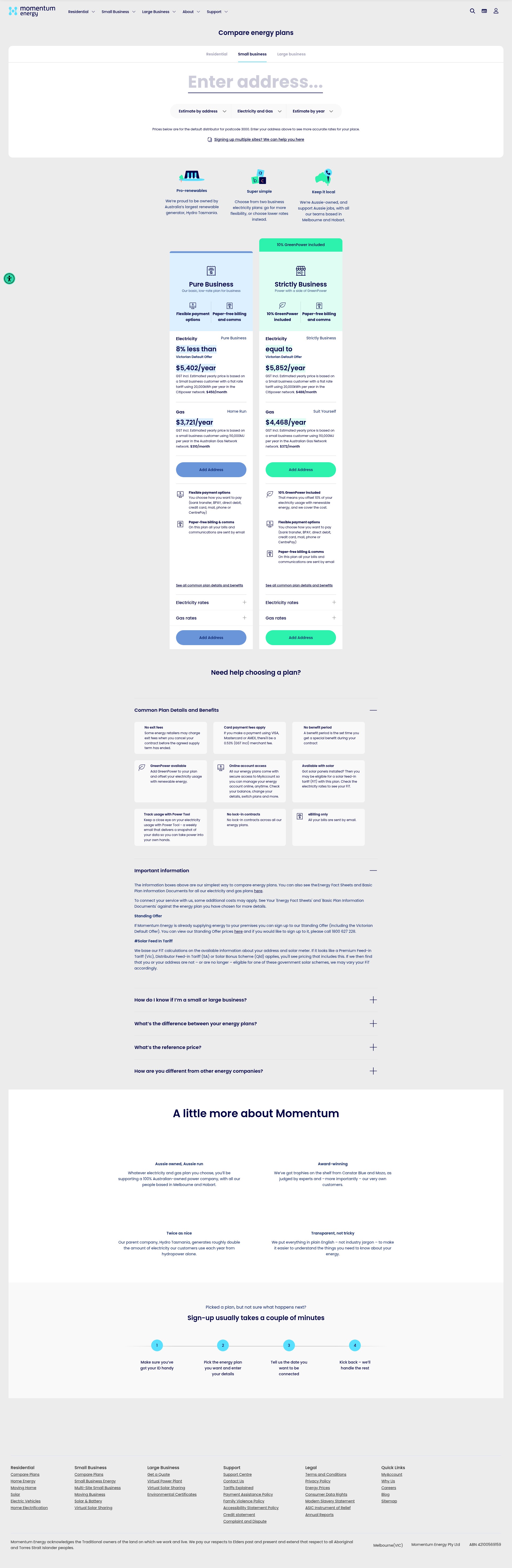 Landing Page