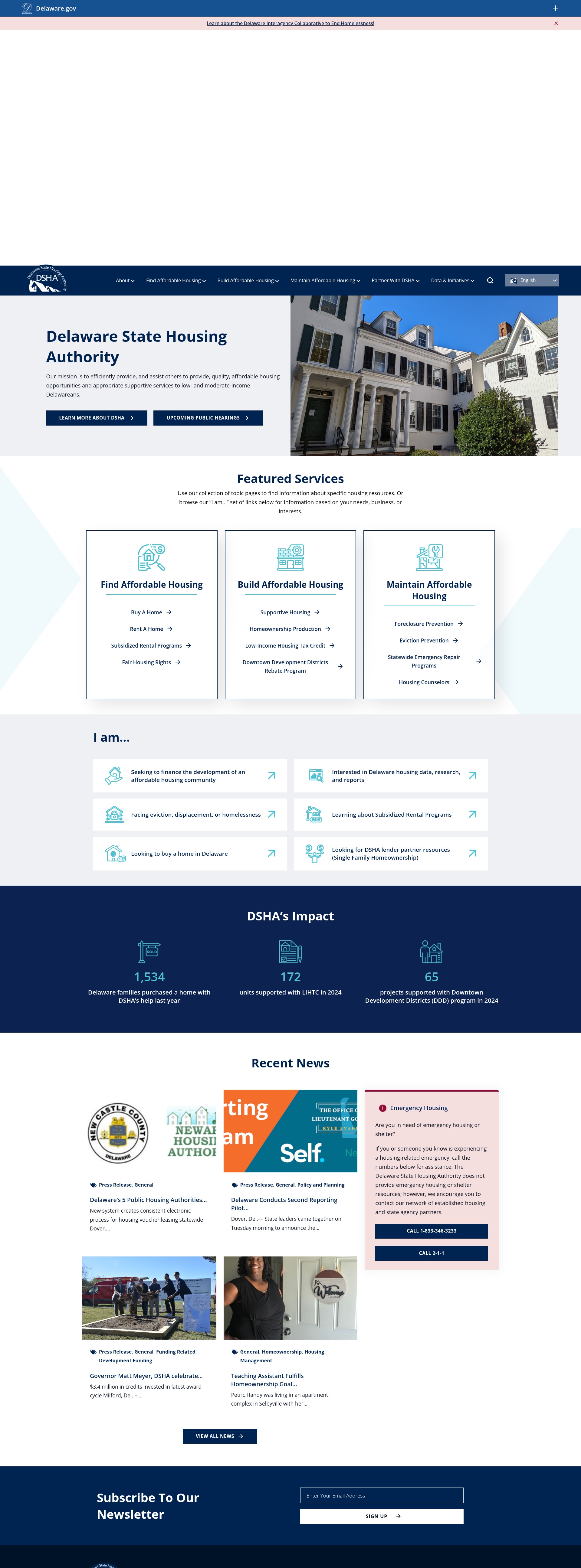Landing Page