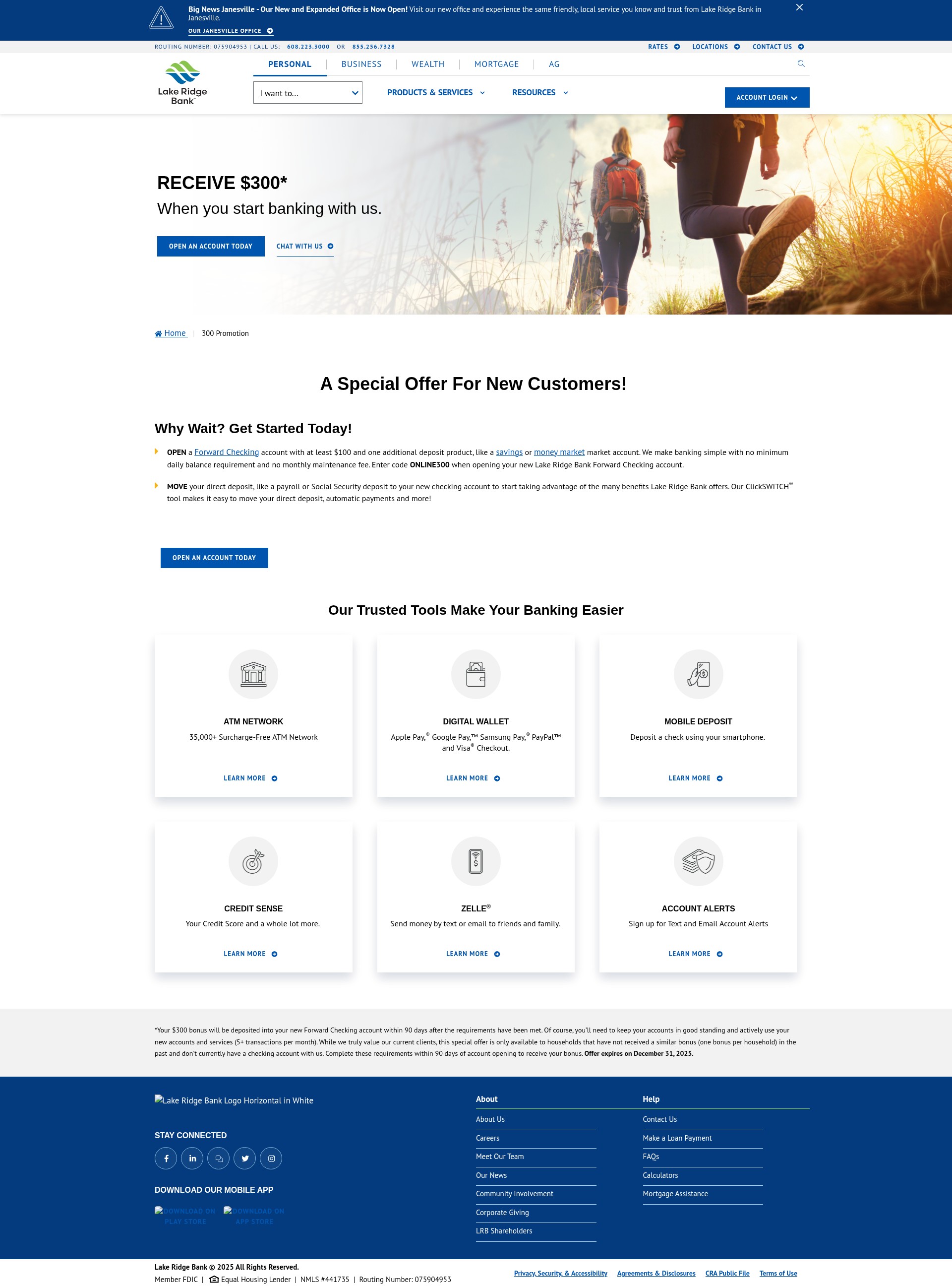 Landing Page