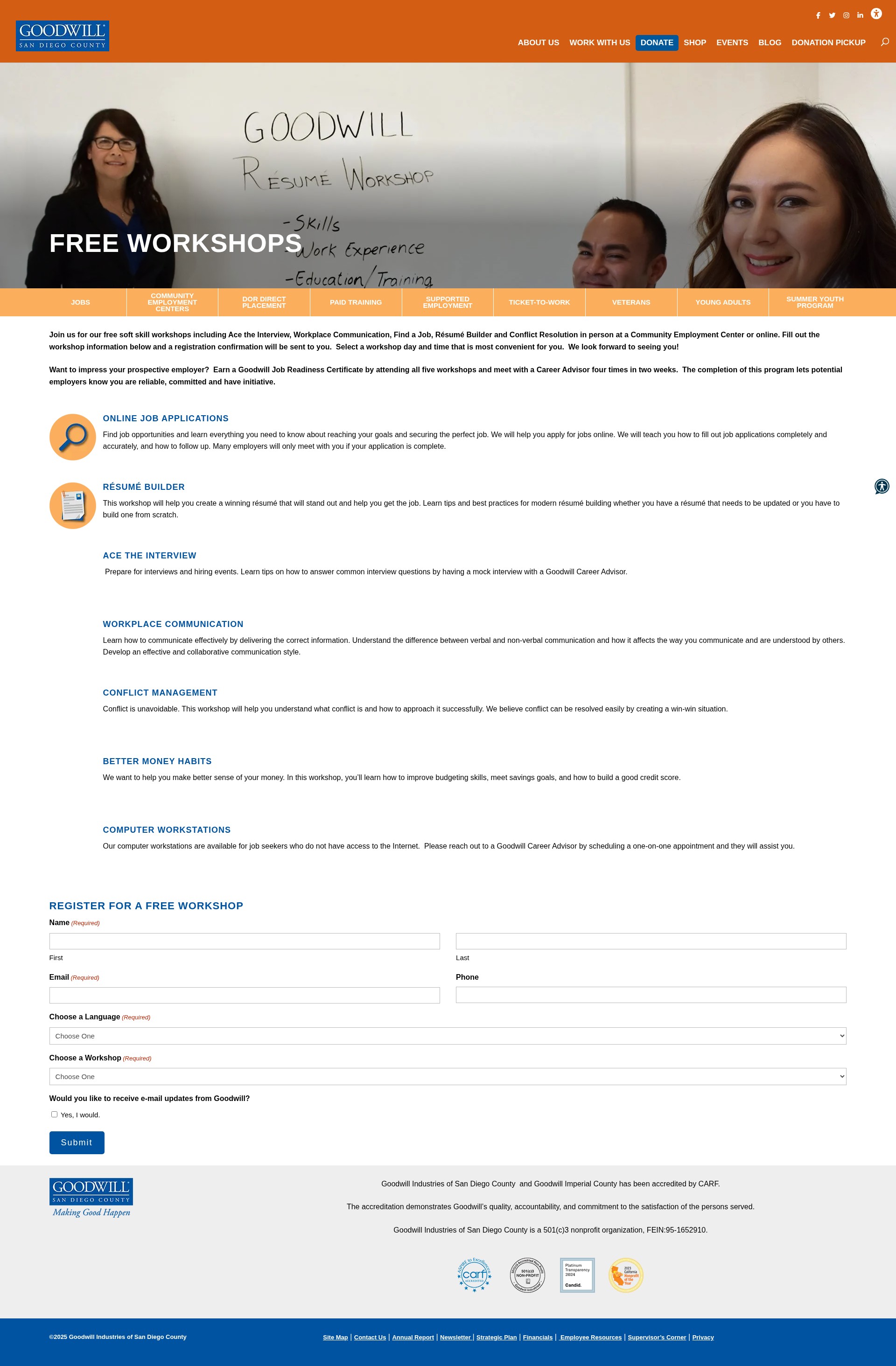 Landing Page