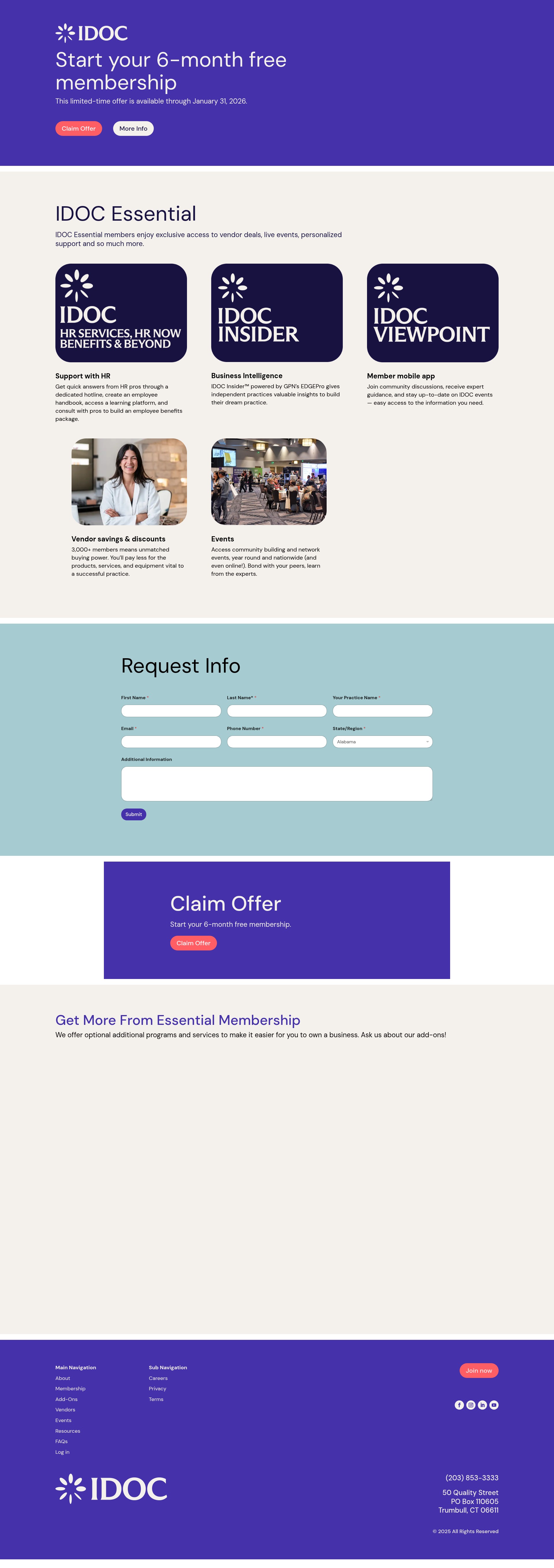 Landing Page